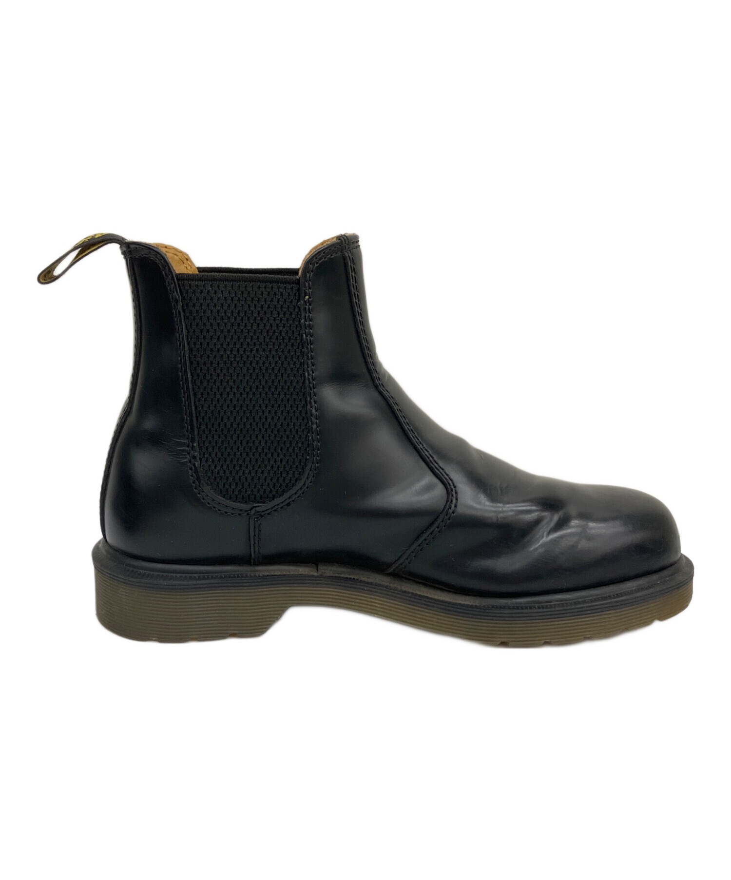 ドクターマーチンチェルシーブーツ ブラック UK5 中古・古着通販】Dr.Martens (ドクターマーチン) チェルシーブーツ
