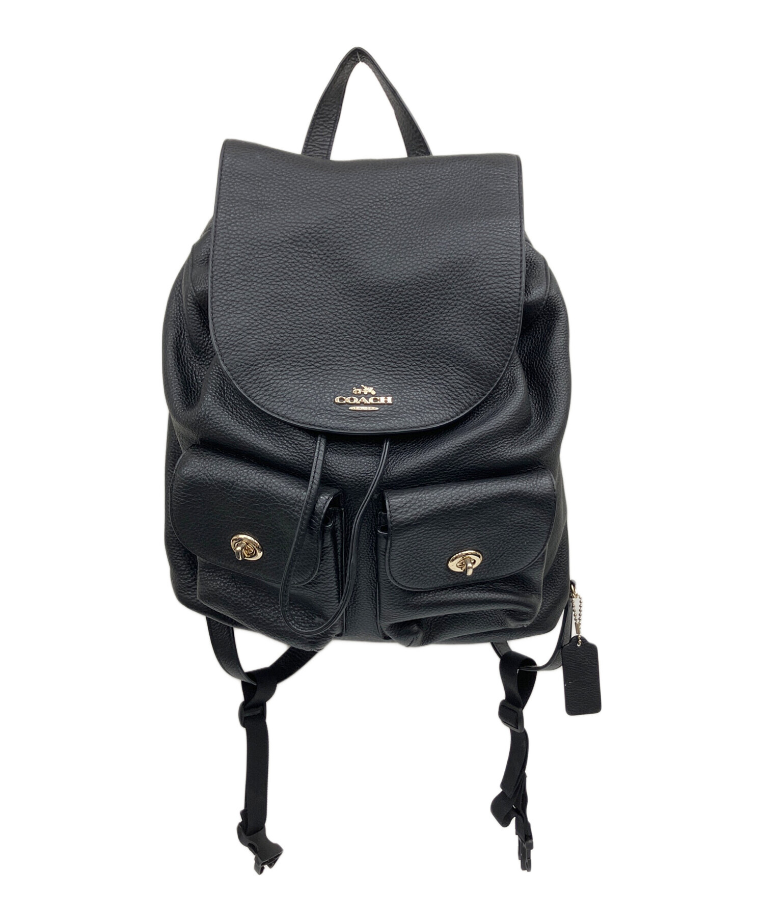 中古・古着通販】COACH (コーチ) リュック ブラック｜ブランド・古着