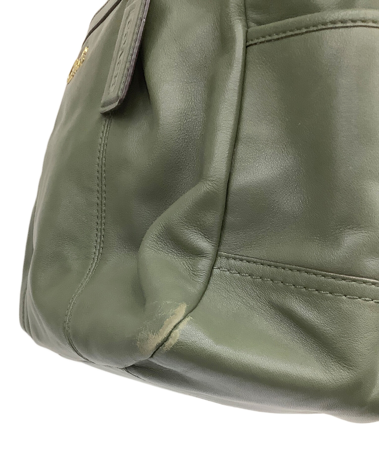 中古・古着通販】COACH (コーチ) ハンドバッグ グリーン｜ブランド