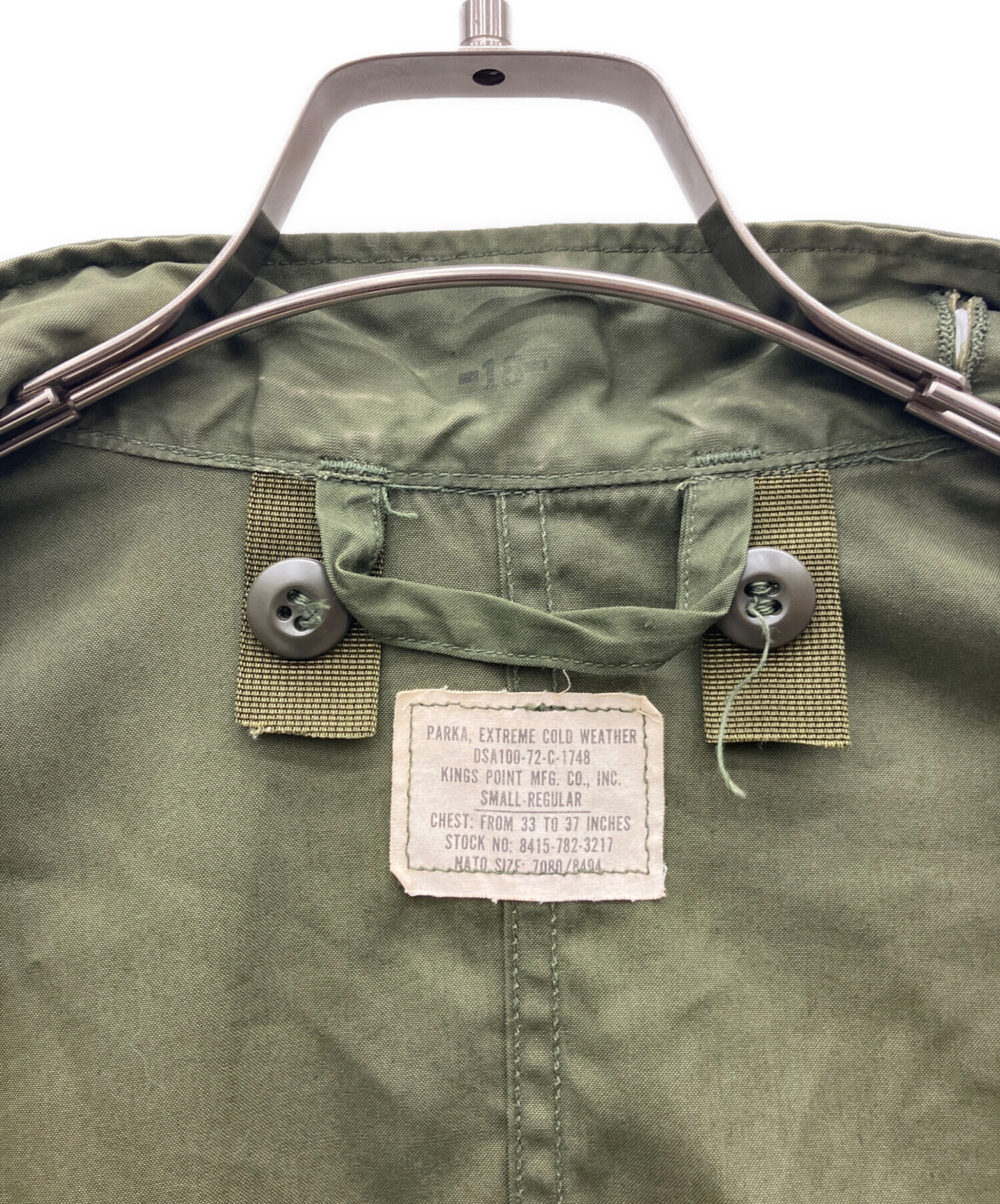 中古・古着通販】U'S NAVY (ユーエスネイビー) モッズコート グリーン