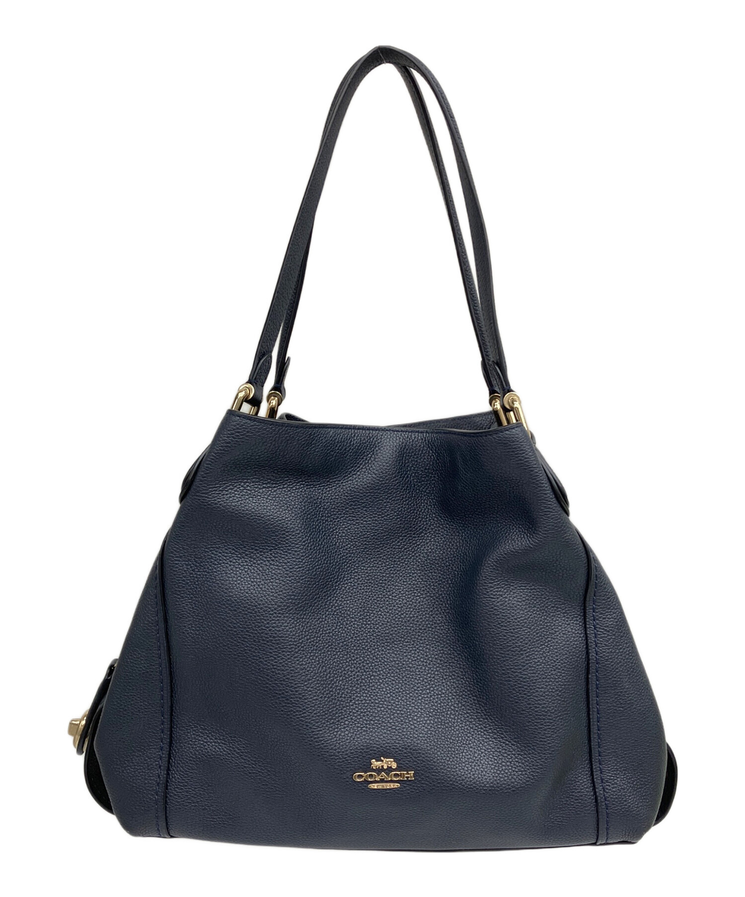 中古・古着通販】COACH (コーチ) トートバッグ ネイビー｜ブランド