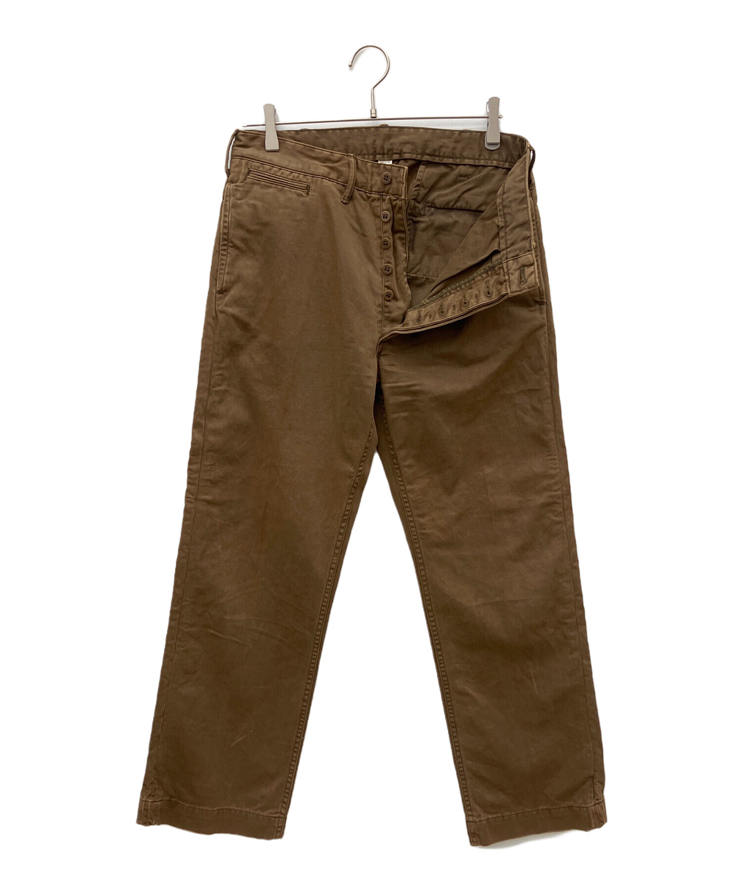 中古・古着通販】RRL (ダブルアールエル) チノパン ブラウン サイズ