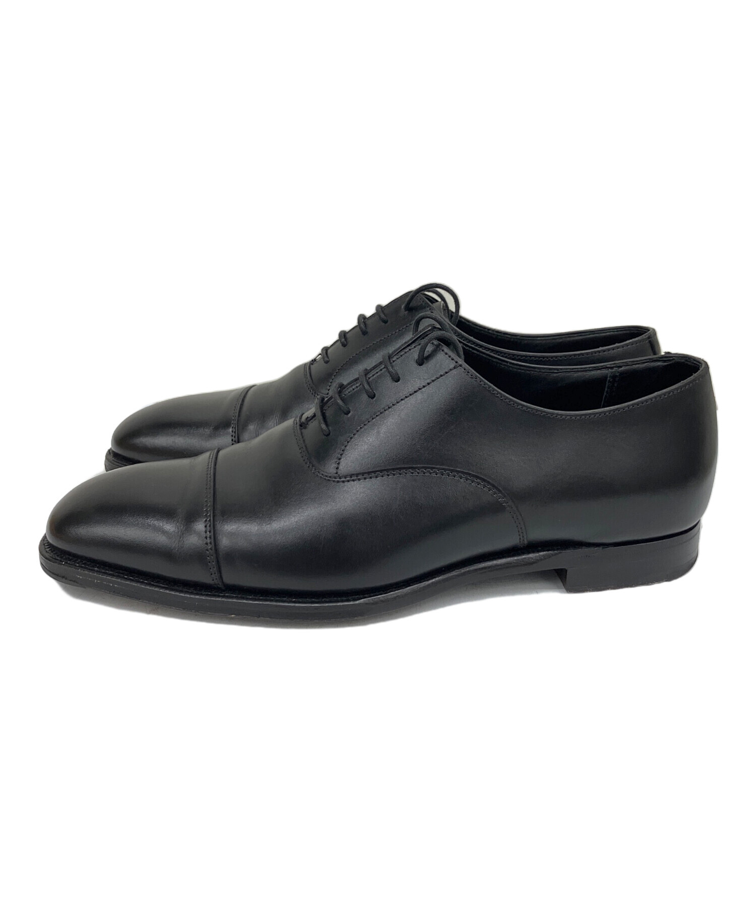 ツルツル　Crockett & Jones ストレートチップ ブラック 中古・古着通販】Crockett & Jones (クロケット＆ジョーンズ