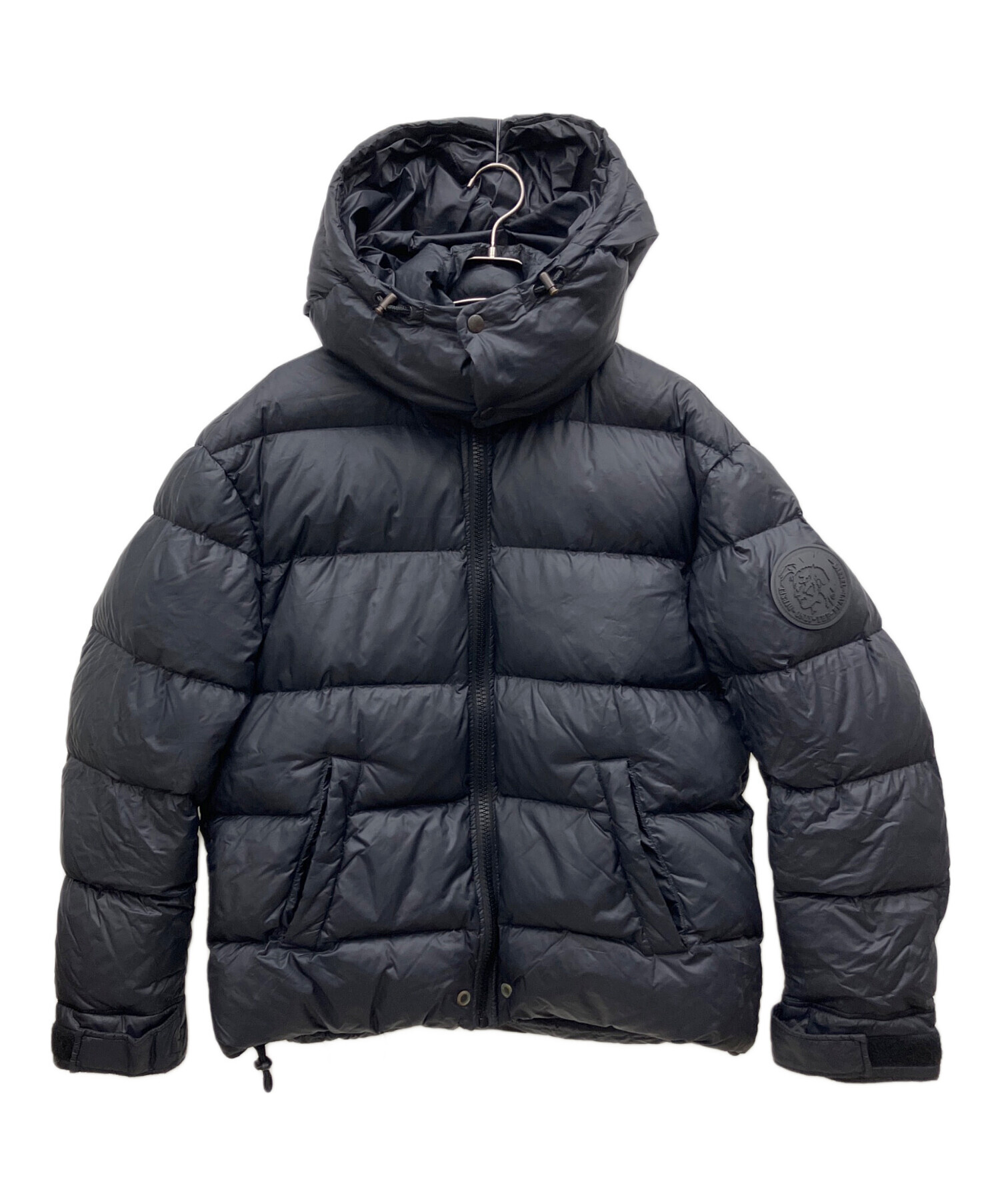 中古・古着通販】DIESEL (ディーゼル) ダウンジャケット ブラック