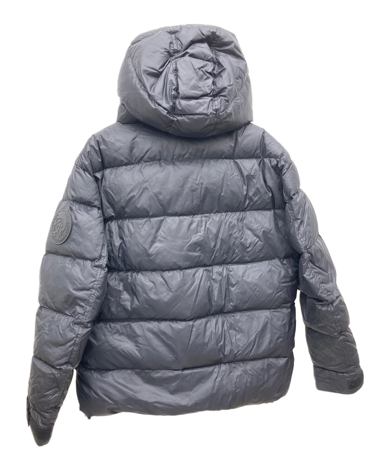 ディーゼルダウン 中古・古着通販】DIESEL (ディーゼル) ダウンジャケット ブラック