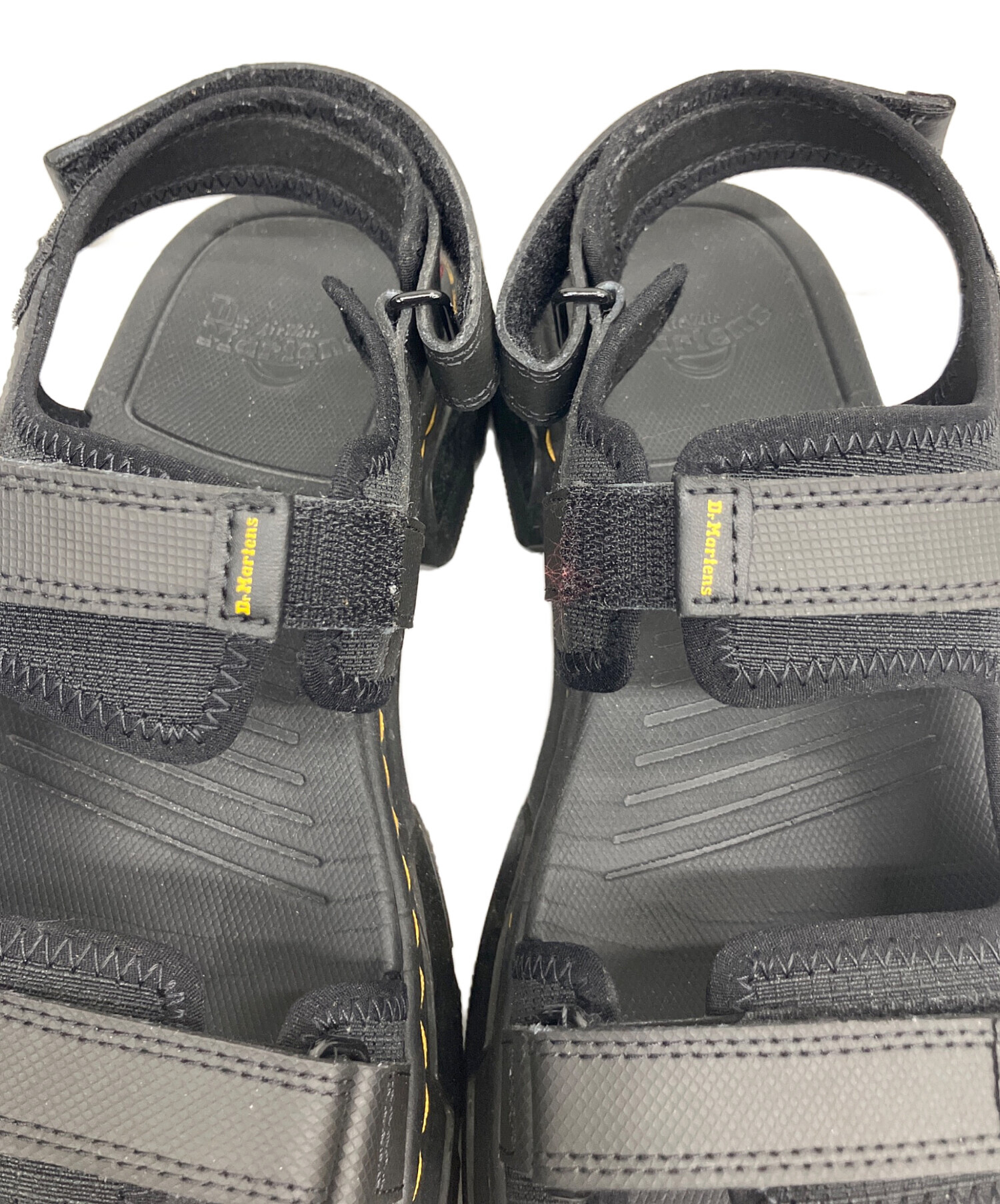 新品未使用　ドクターマーチン　サンダル　ブラック　UK9 中古・古着通販】Dr.Martens (ドクターマーチン) ストラップサンダル
