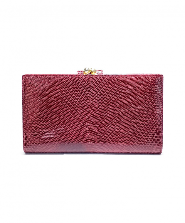 中古・古着通販】GUCCI (グッチ) 2つ折り財布 ボルドー ヴィンテージ