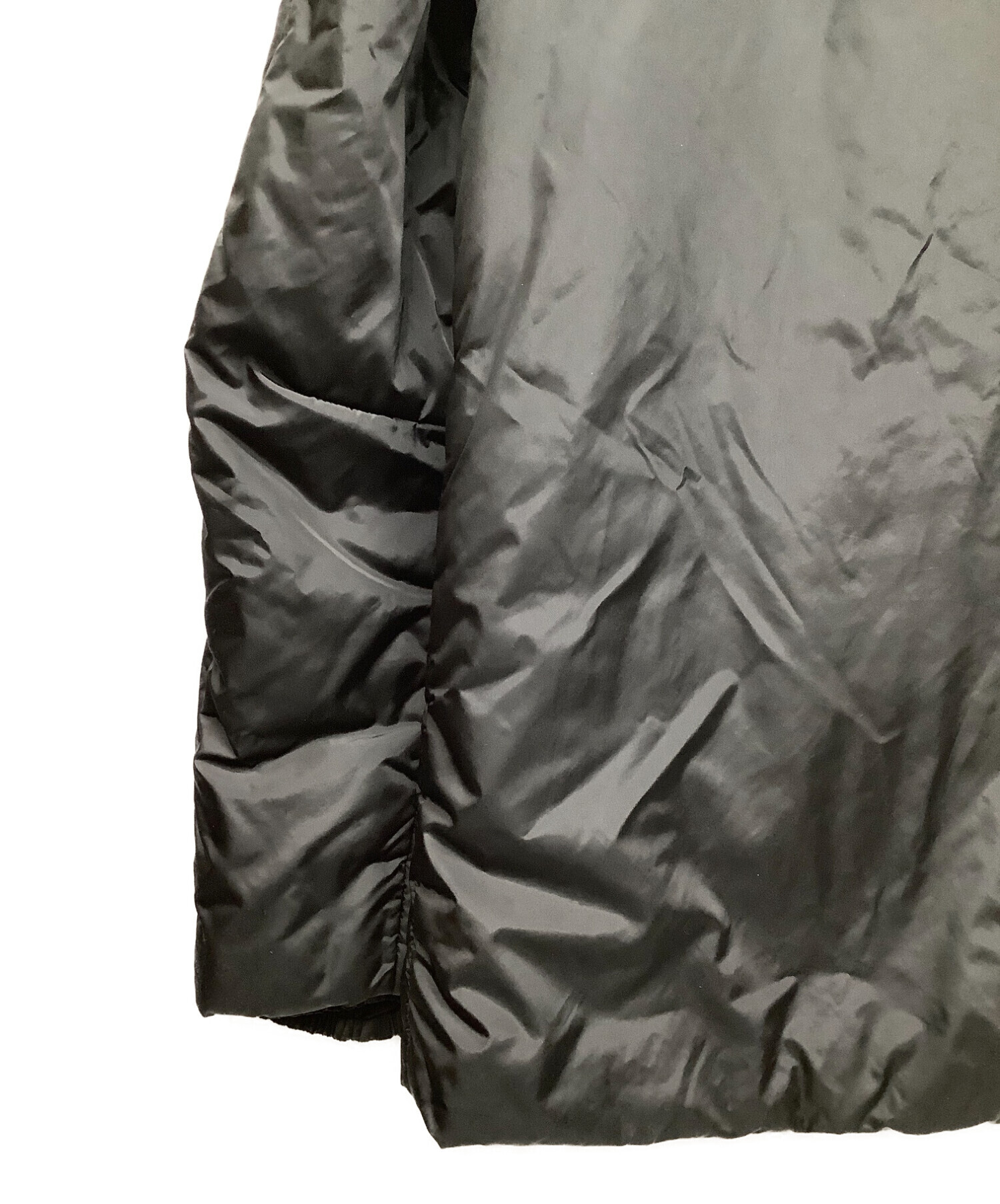 中古・古着通販】PRADA (プラダ) 中綿ナイロンジャケット ブラック 