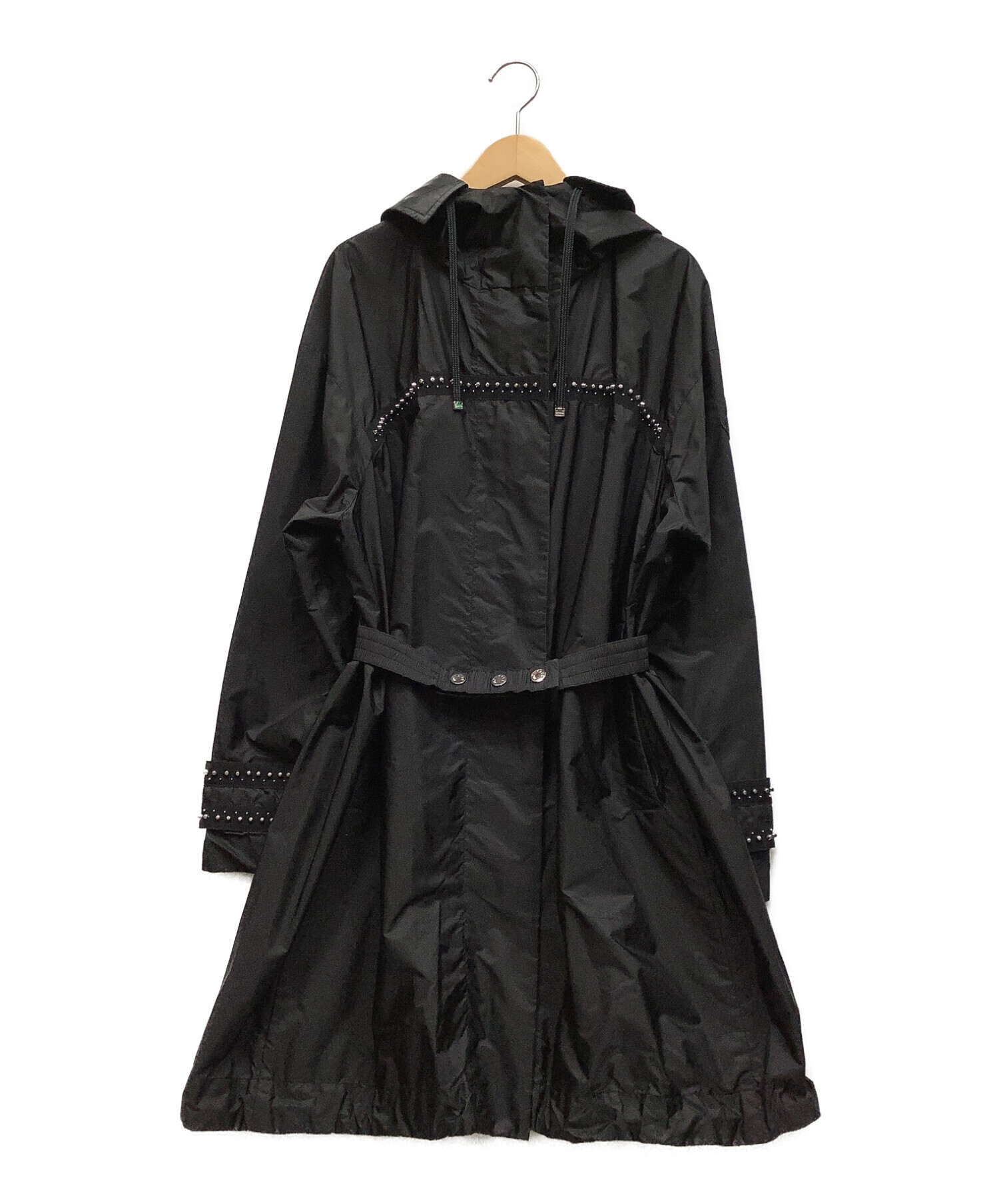 中古・古着通販】MONCLER (モンクレール) スタッズナイロンコート