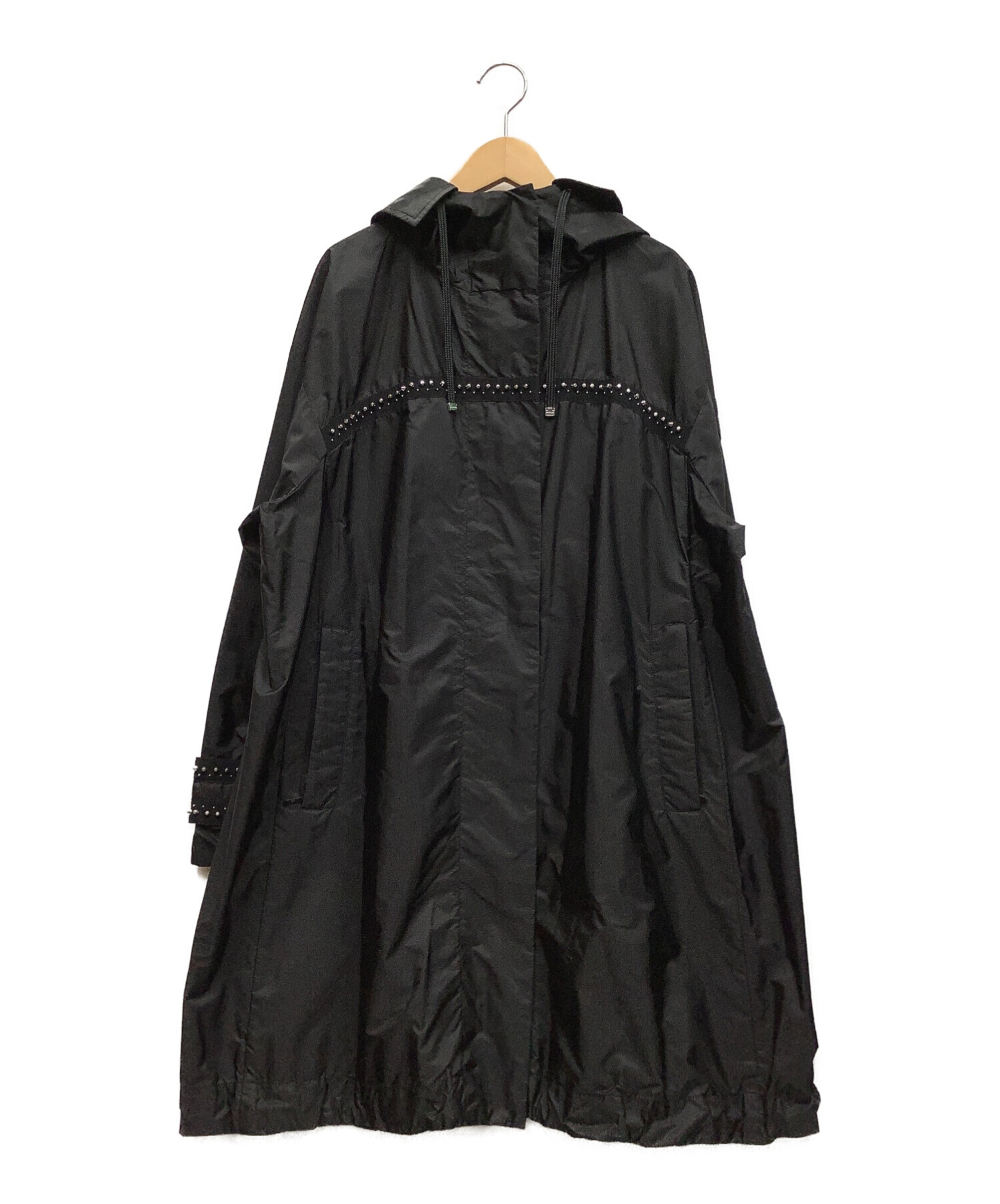 中古・古着通販】MONCLER (モンクレール) スタッズナイロンコート