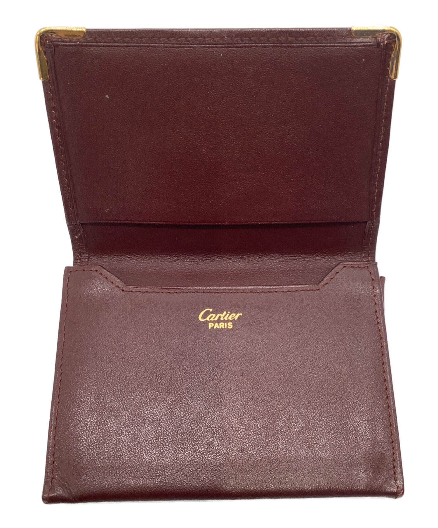 中古・古着通販】Cartier (カルティエ) カードケース ボルドー