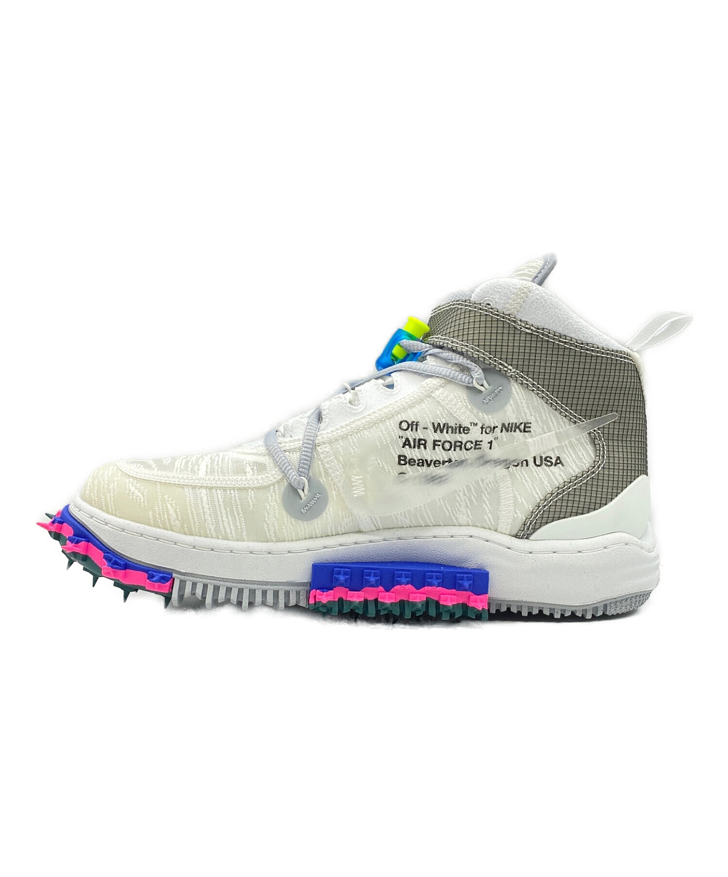 中古・古着通販】NIKE (ナイキ) OFF WHITE (オフ ホワイト) Air Force 