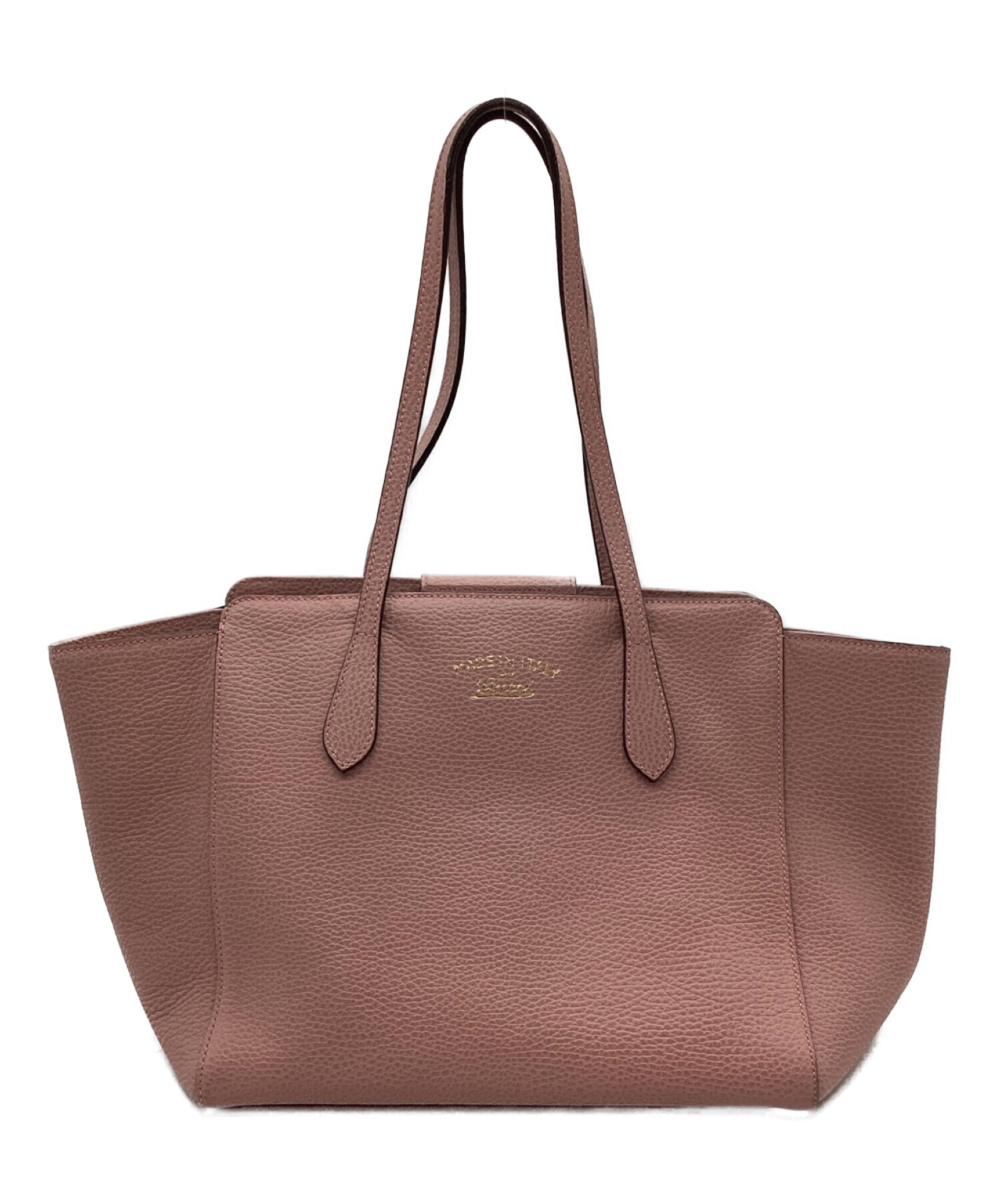 中古・古着通販】GUCCI (グッチ) レザートートバッグ(スウィング 