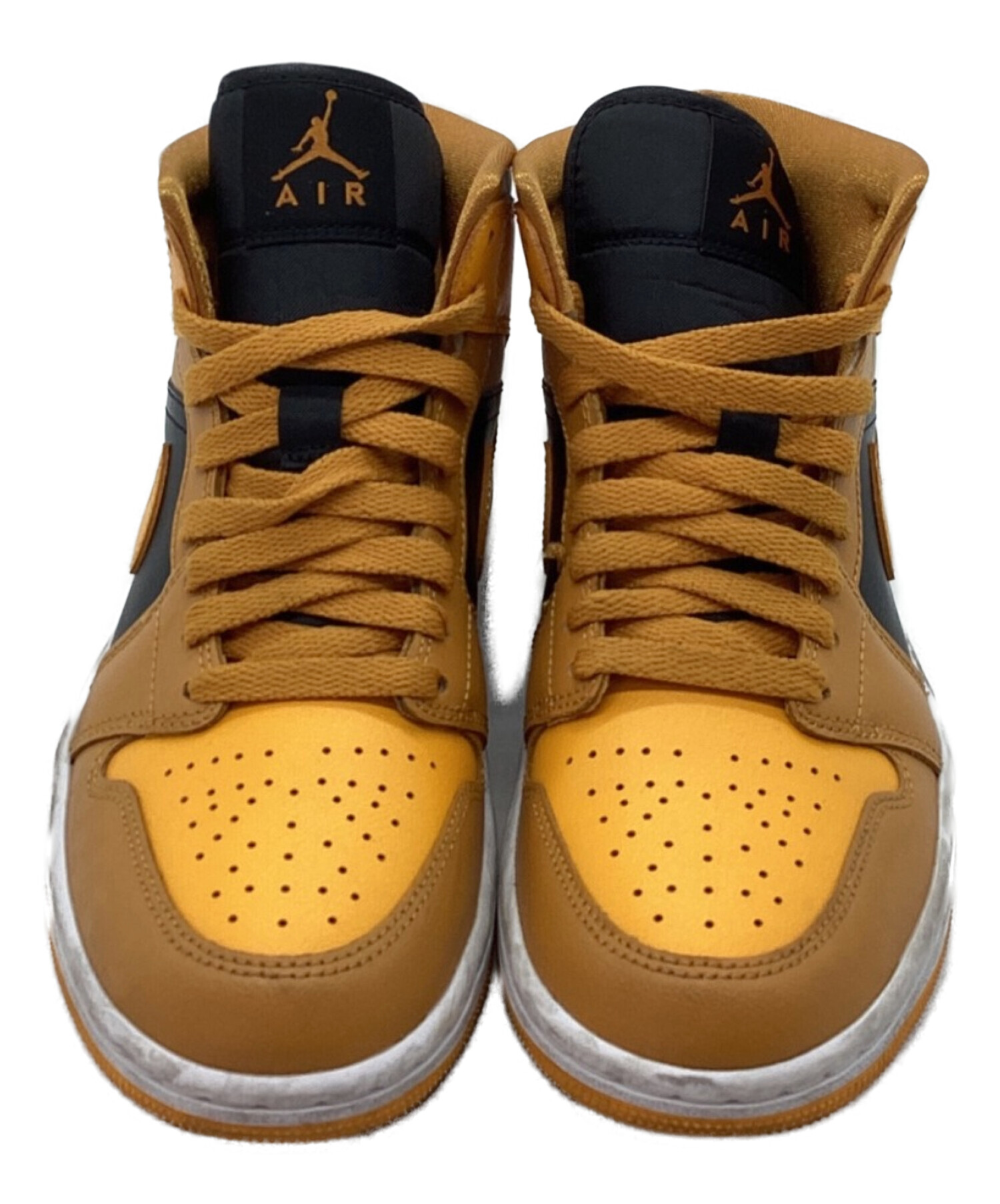 かいとさん専用　70-55 中古・古着通販】NIKE (ナイキ) ハイカットスニーカー イエロー