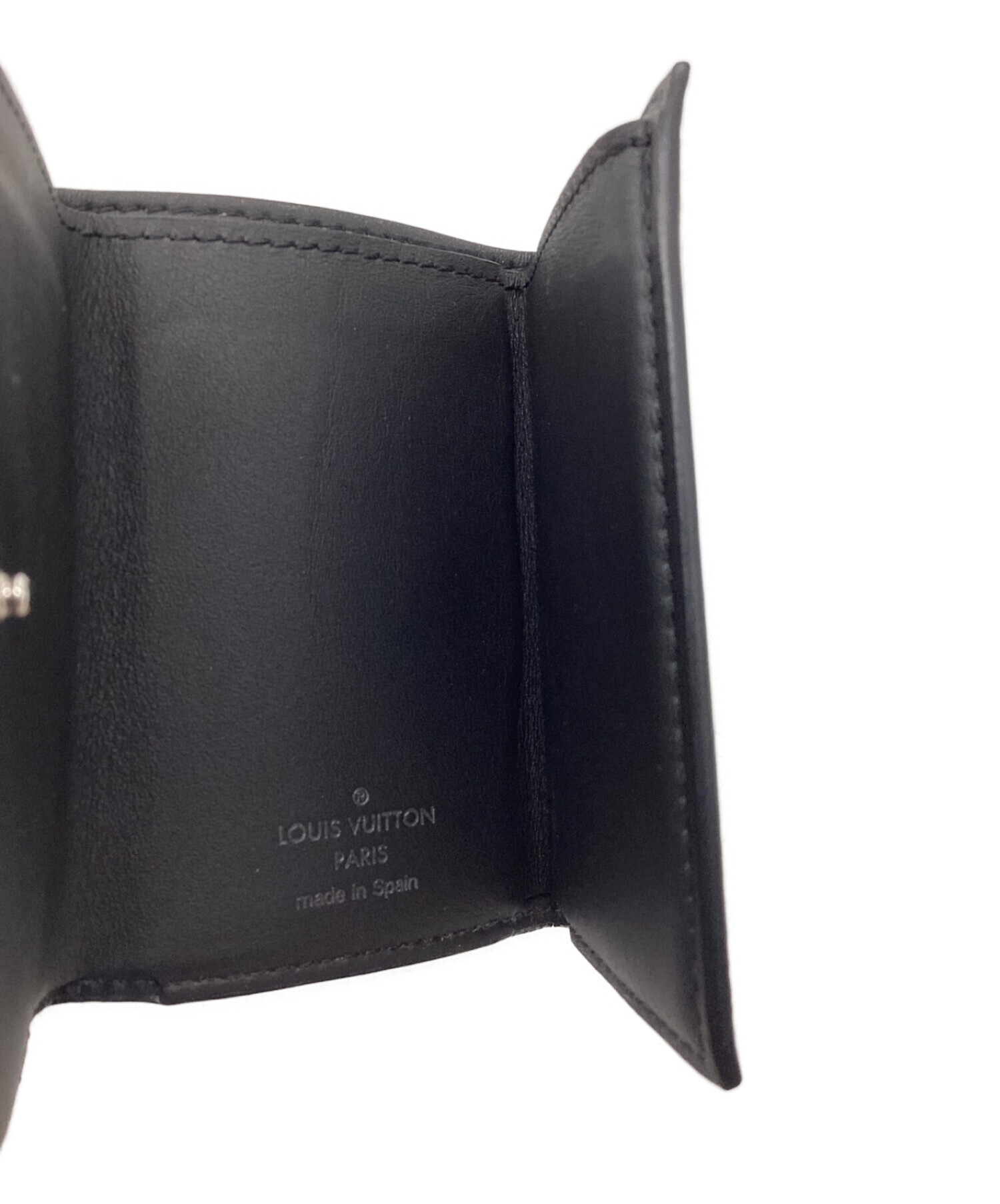 LOUIS VUITTON ルイヴィトン 財布・ケース - 黒x白 【古着】【中古】 中古・古着通販】LOUIS VUITTON (ルイ ヴィトン) カードケース コイン
