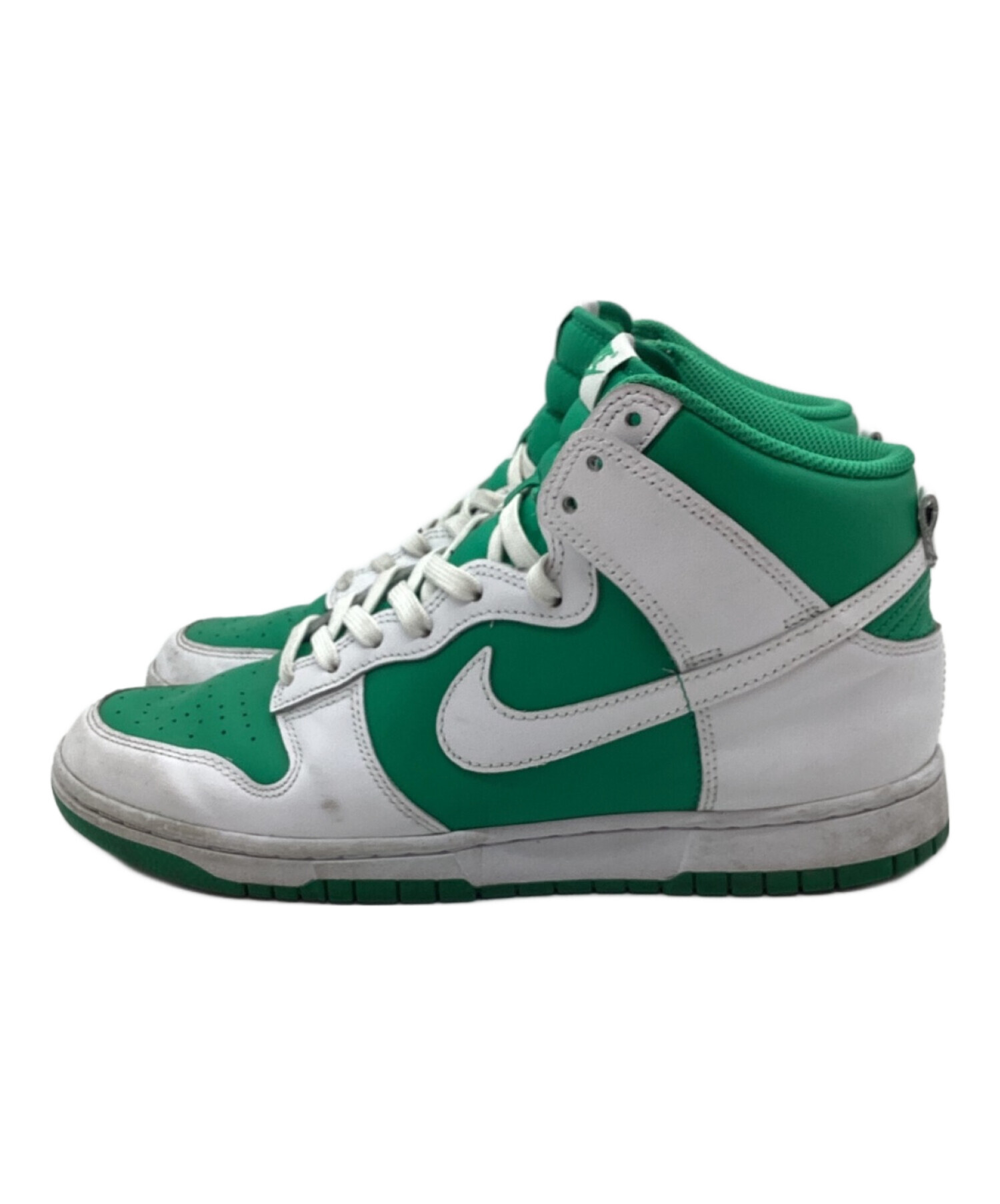 中古・古着通販】NIKE (ナイキ) スニーカー グリーン×ホワイト サイズ