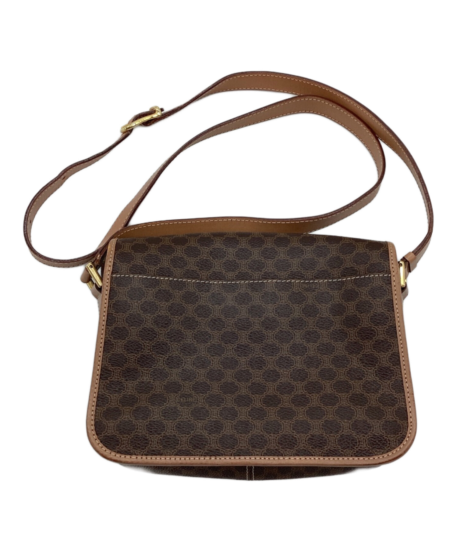 中古・古着通販】CELINE (セリーヌ) ショルダーバッグ ブラウン