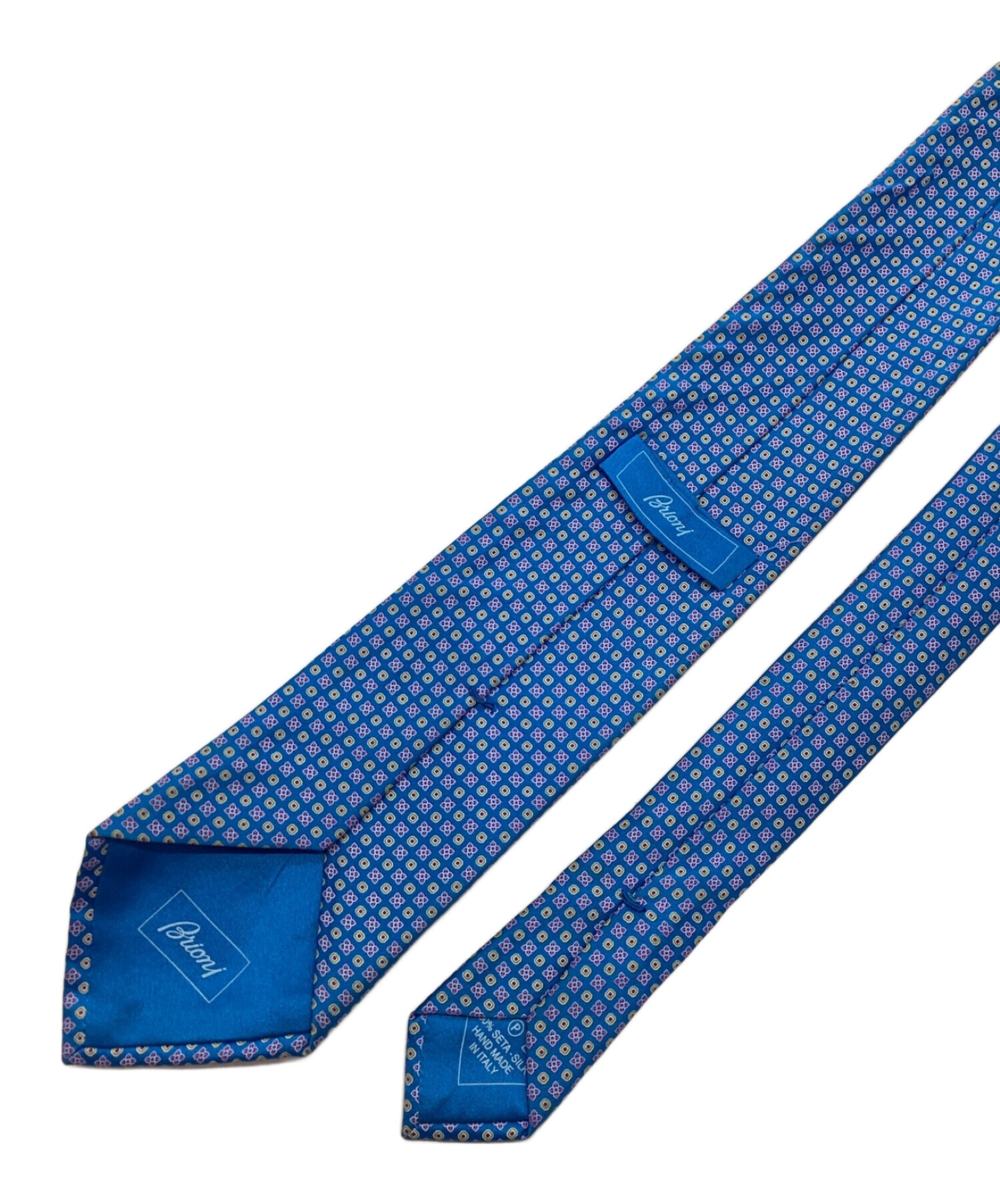 【未使用】Brioni ブリオーニ　ネクタイ　光沢　箱付き　青 未使用】Brioni ブリオーニ ネクタイ 光沢 箱付き 青 Brioni ネクタイ