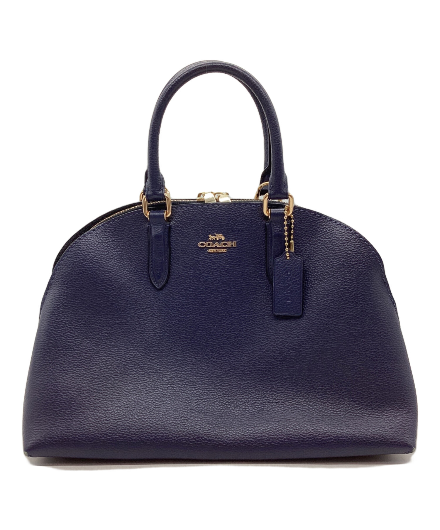 コーチ ハンドバッグ ネイビー
