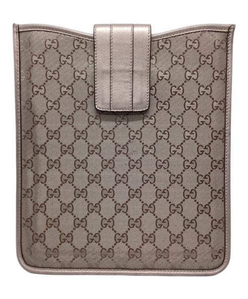 中古・古着通販】GUCCI (グッチ) タブレットケース ベージュ｜ブランド