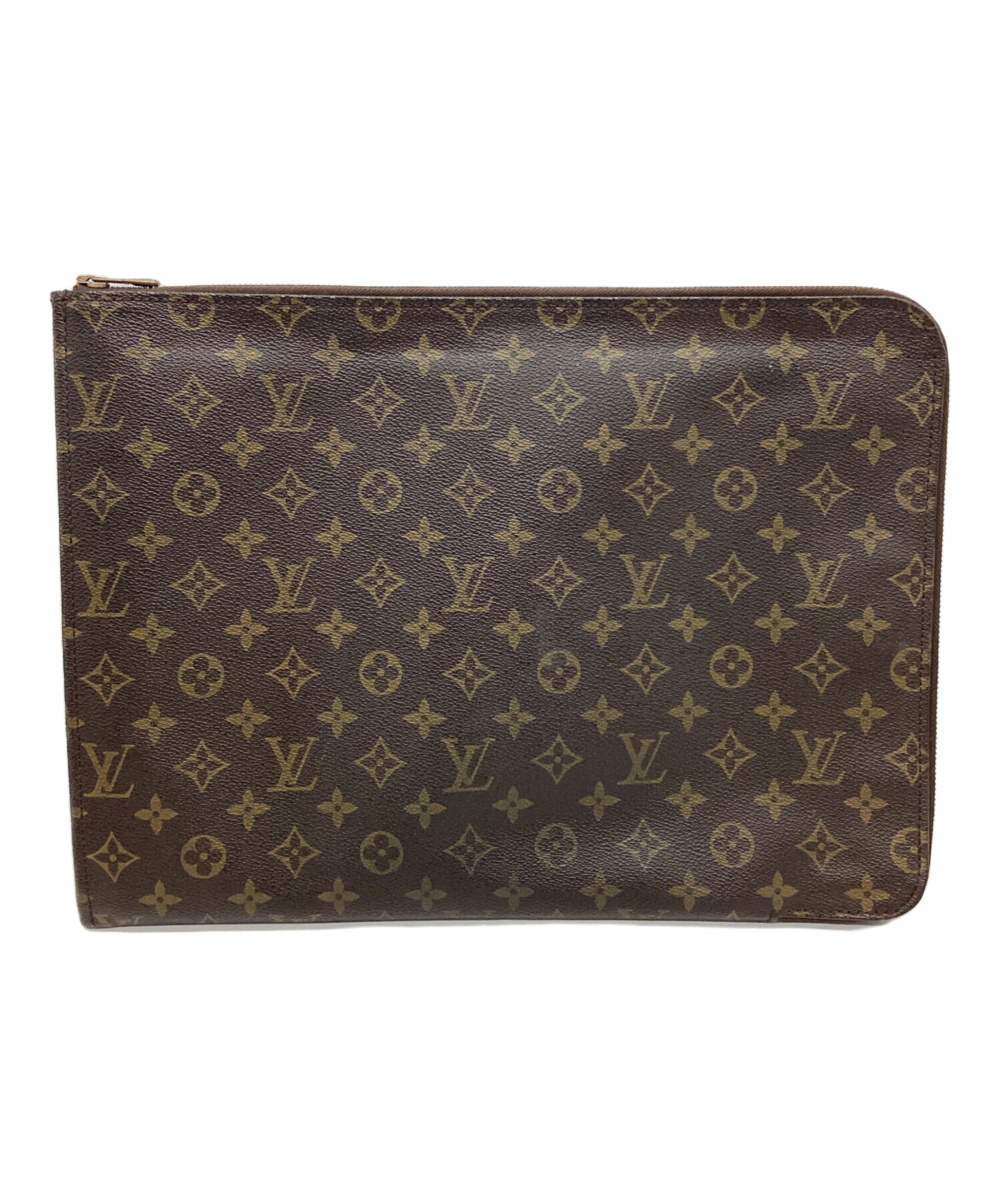 F*B様 Louis Vuitton モノグラム レザー クラッチバッグ ジャン 中古・古着通販】LOUIS VUITTON (ルイ ヴィトン) クラッチバッグ