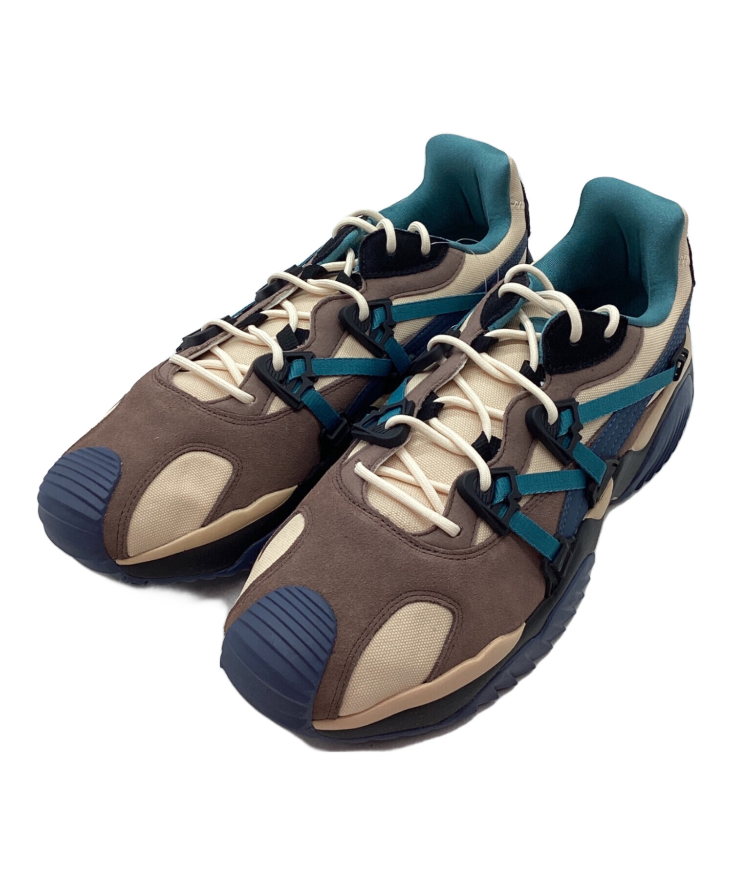 リュカママ [未使用] ブラック&ベージュ 2枚 セット 中古・古着通販】PUMA (プーマ) ローカットスニーカー ブラウン