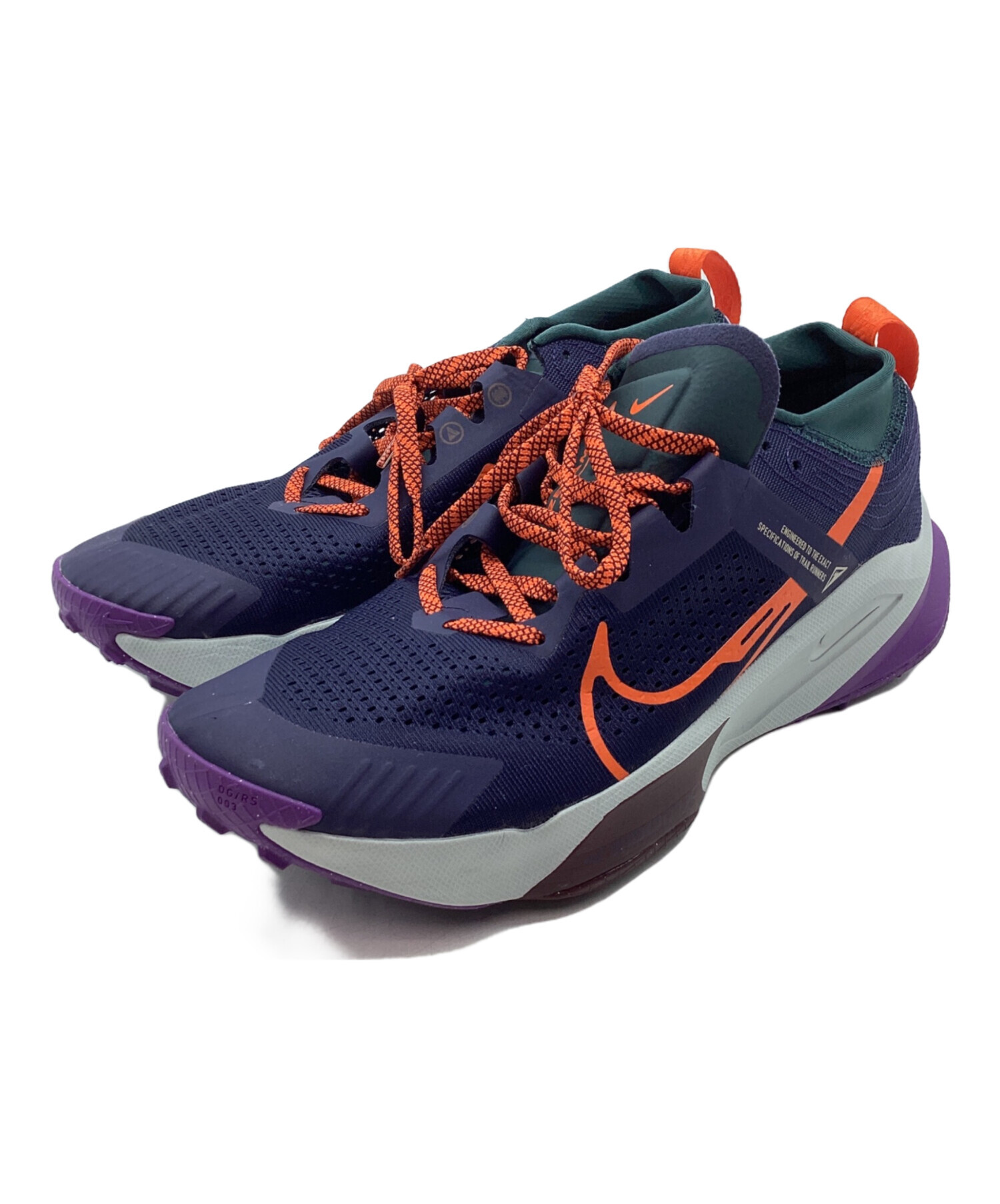 中古・古着通販】NIKE (ナイキ) スニーカー パープル×グレー サイズ 