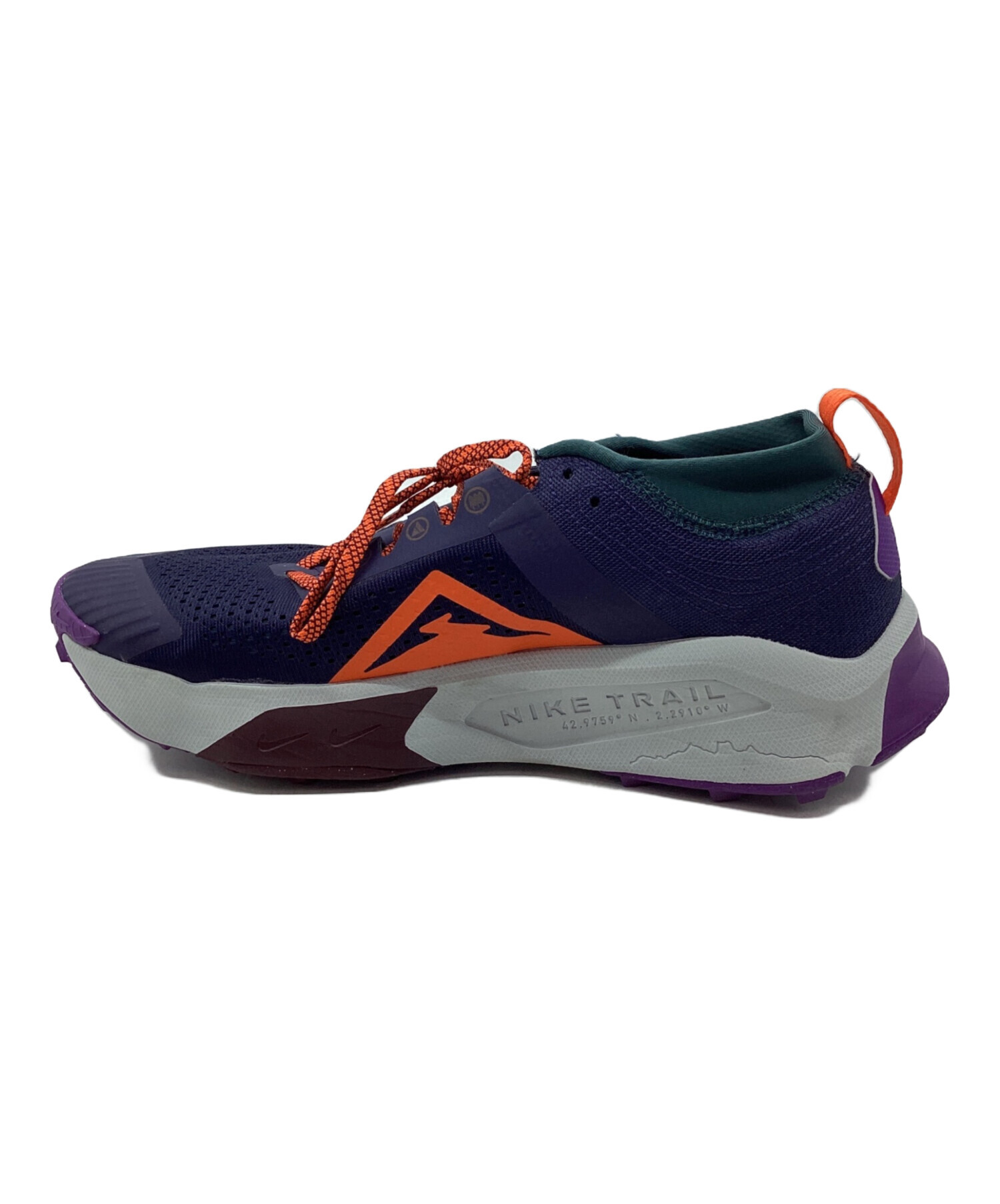 中古・古着通販】NIKE (ナイキ) スニーカー パープル×グレー サイズ 