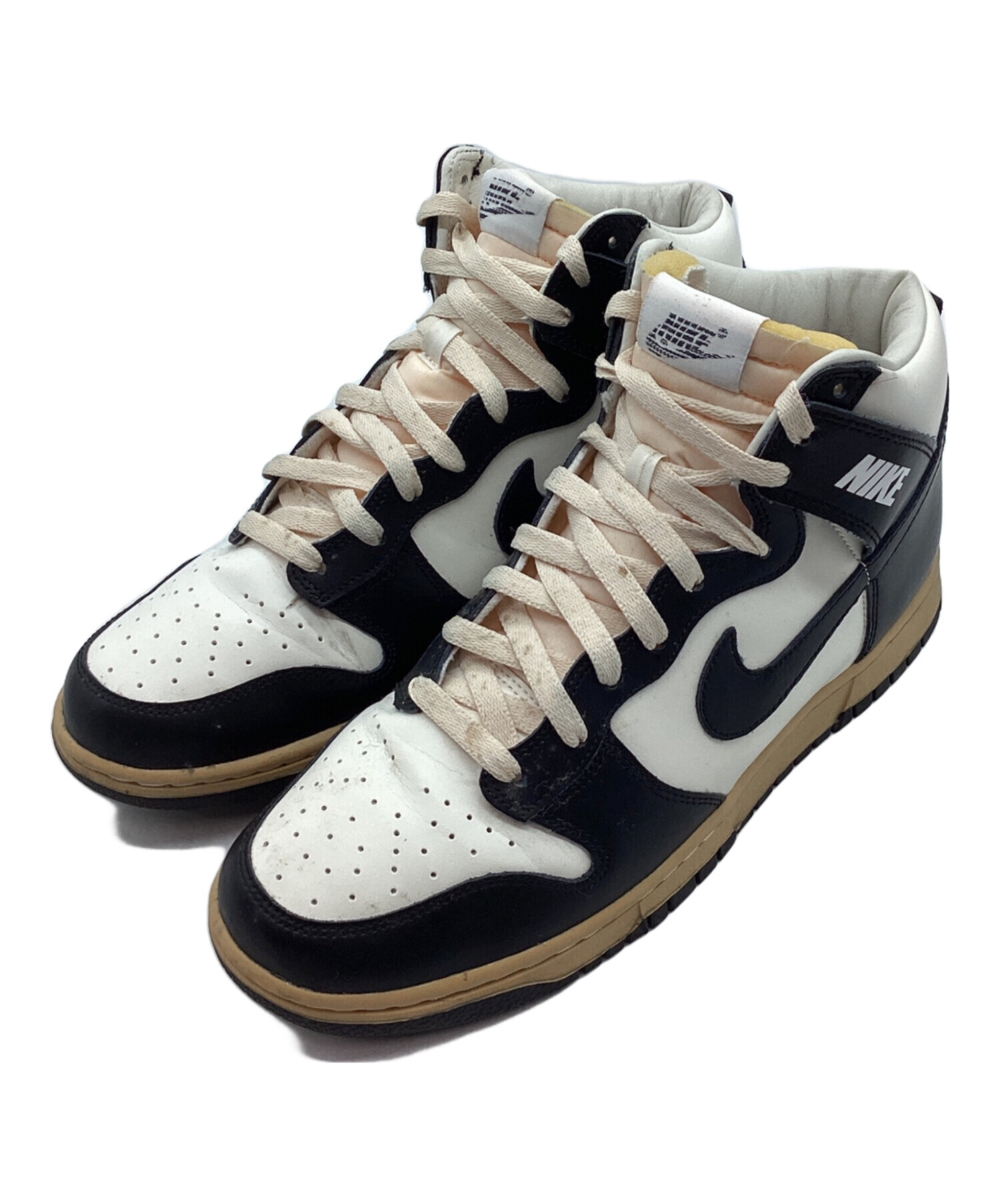 中古・古着通販】NIKE (ナイキ) スニーカー ホワイト×ブラック サイズ