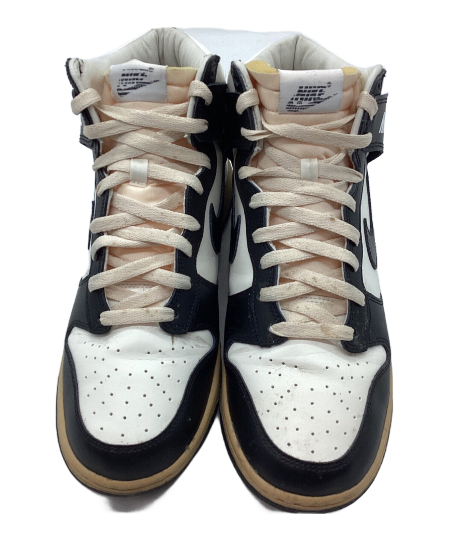 中古・古着通販】NIKE (ナイキ) スニーカー ホワイト×ブラック サイズ