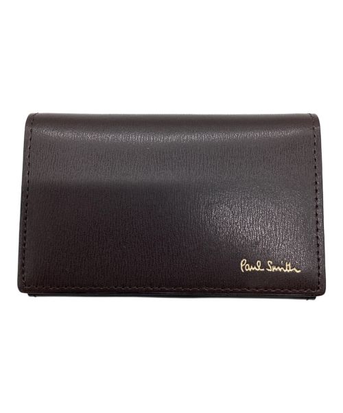 Paul Smith シティエンボス　名刺入れ　新品未使用品　ブラウン　販売終了 1009007979134009_01_3836w.jpeg