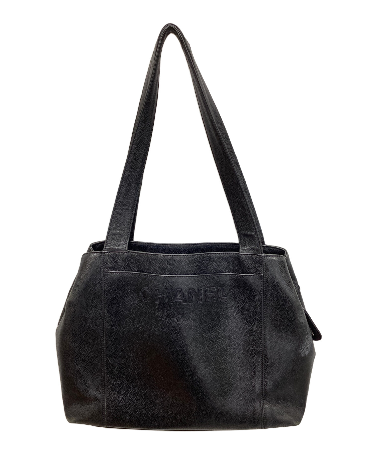 中古・古着通販】CHANEL (シャネル) トートバッグ ブラック｜ブランド 