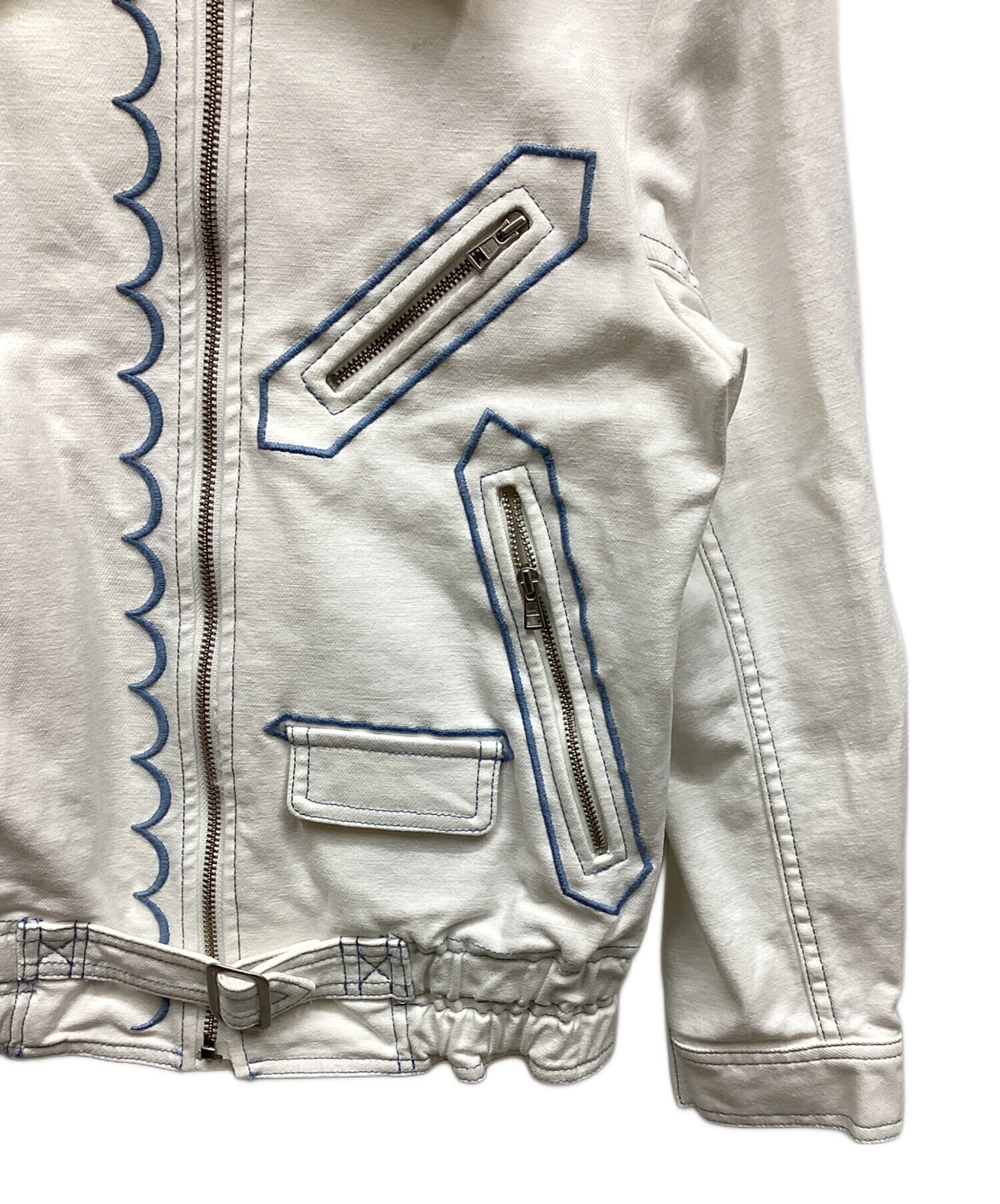 See By Chloe シー　バイ　クロエ ブラウス XS 白 【古着】【中古】【送料無料】 SEE BY CHLOE - See By Chloe シー バイ クロエ ブラウス XS 白 【古着