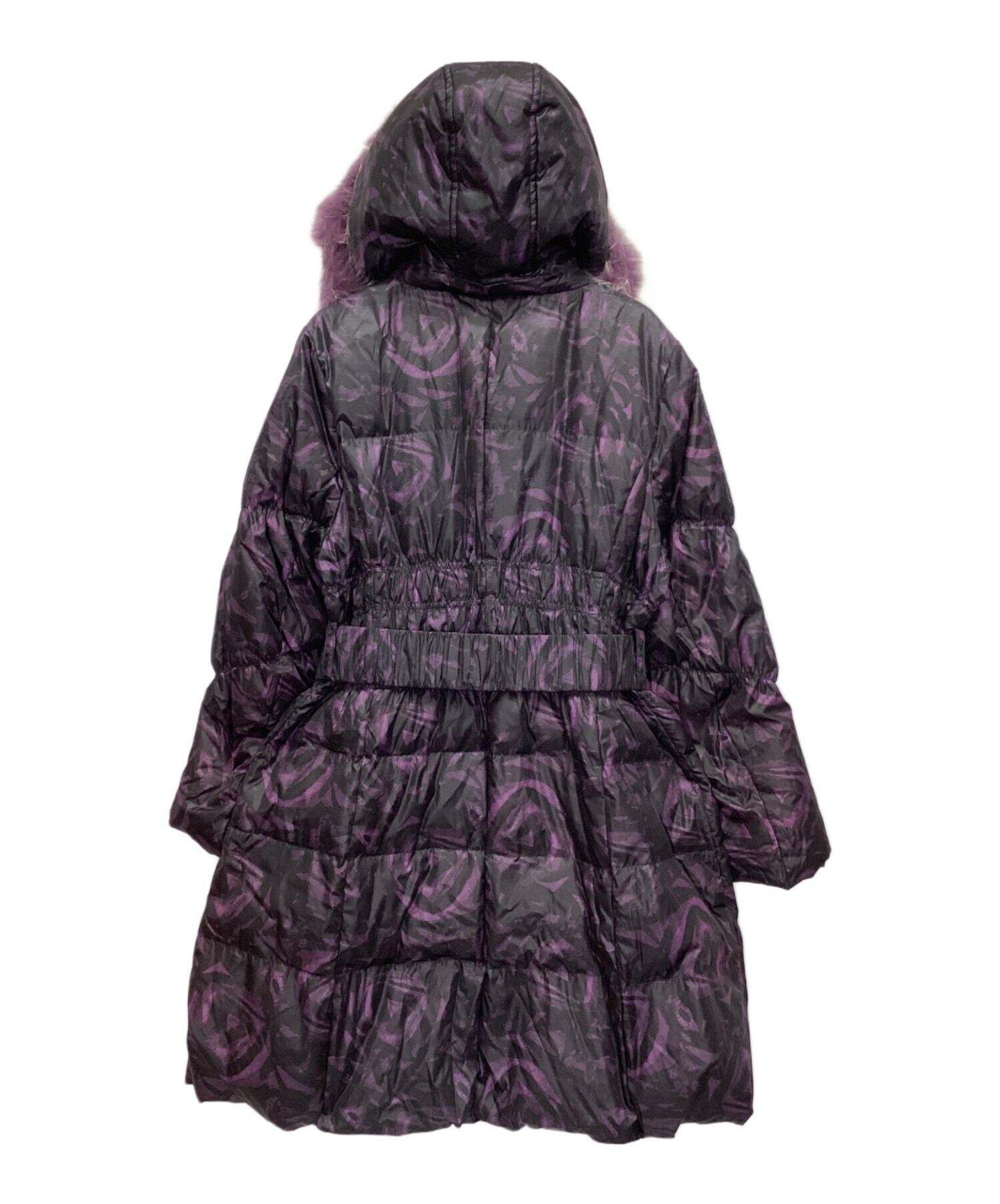 ダウンコート 紫 バルマン 希少カラー BALMAN ダウンジャケット コート