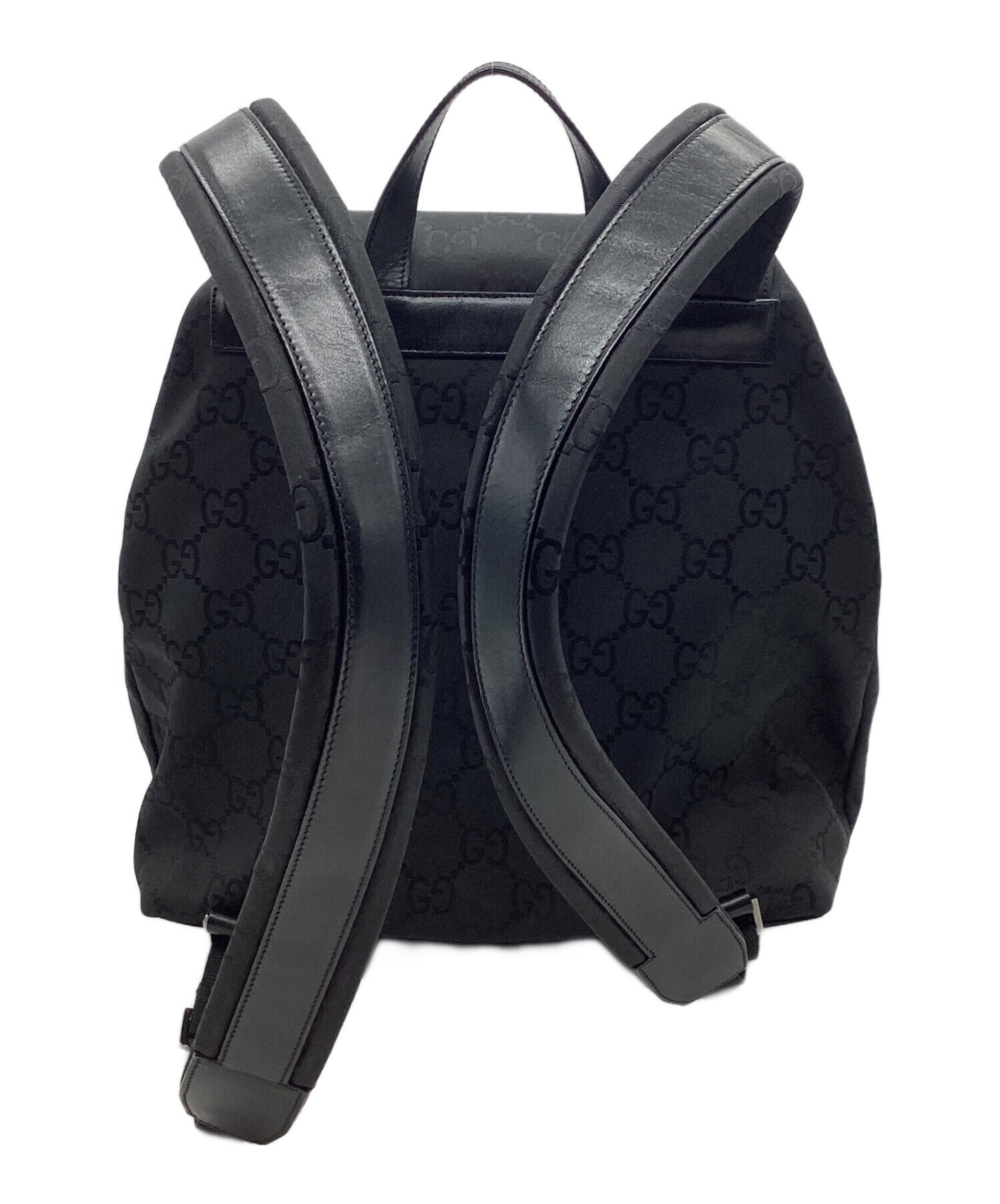 中古・古着通販】GUCCI (グッチ) リュック ブラック｜ブランド・古着 