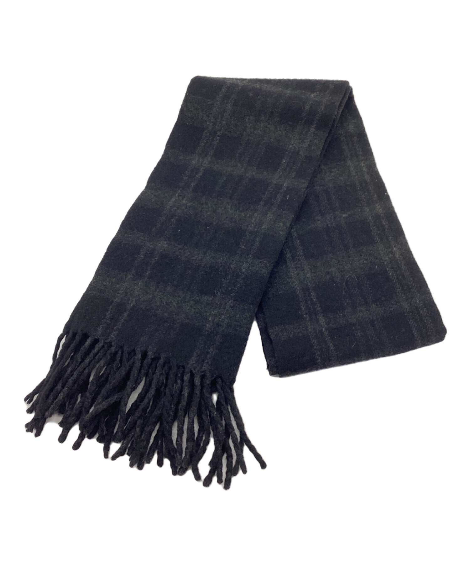 COMME des GARÇONS ブラックマフラー ウール 【公式通販】
