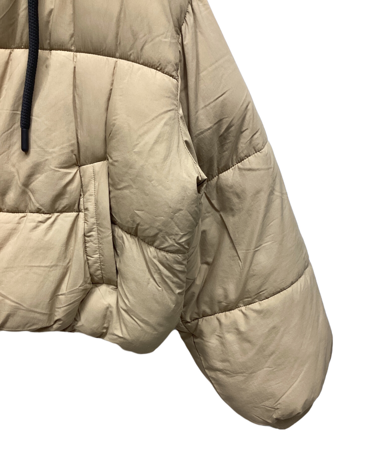 中古・古着通販】ZARA (ザラ) パデッドショートジャケット ブラウン