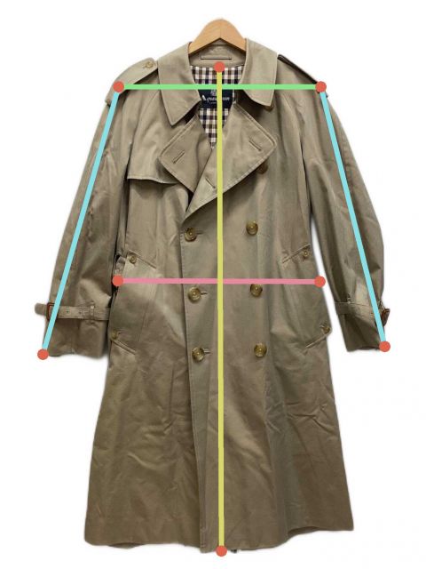 中古・古着通販】Aquascutum (アクアスキュータム) トレンチコート