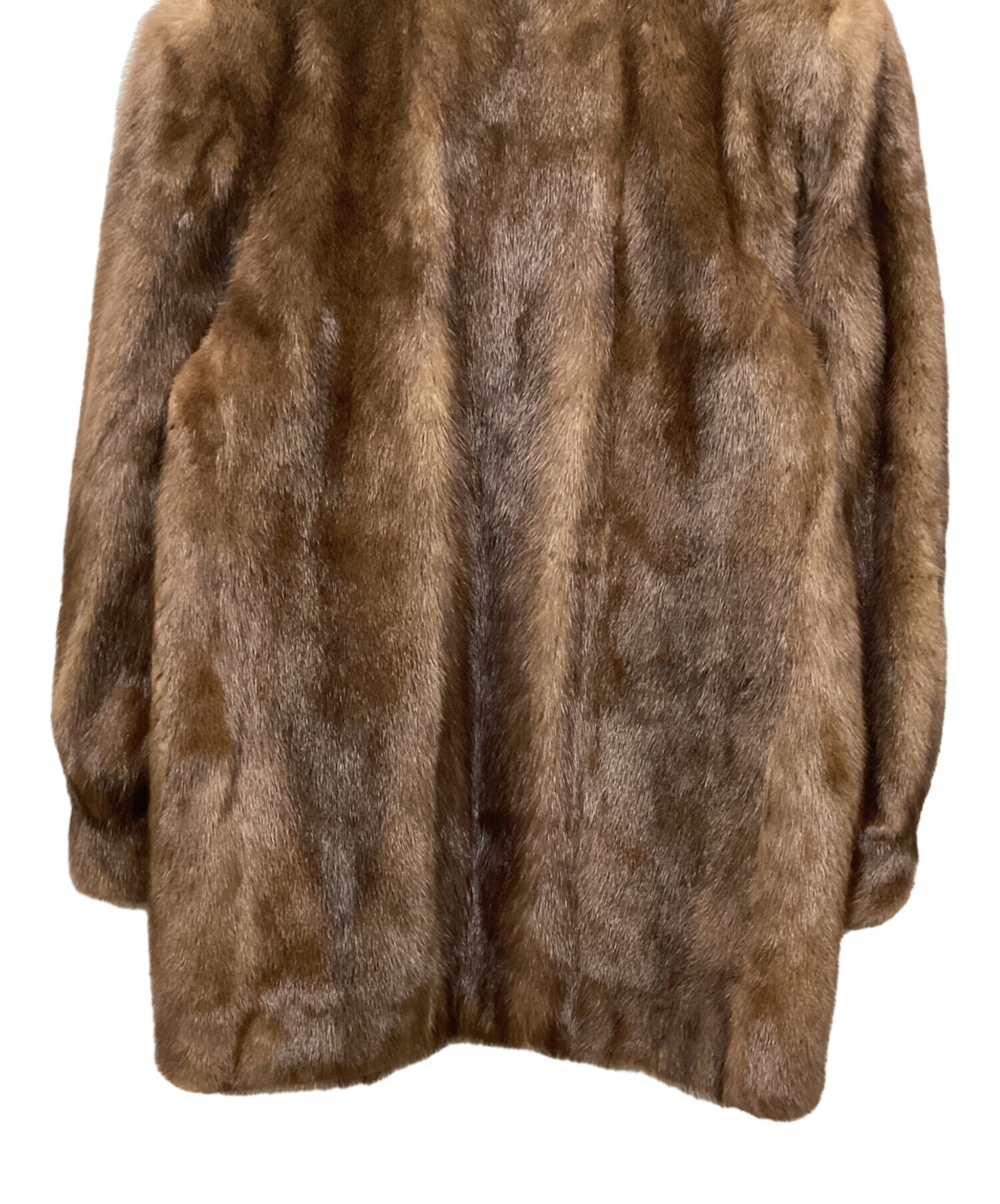 中古・古着通販】Belle Vison (ベルビジョン) 毛皮ロングコート