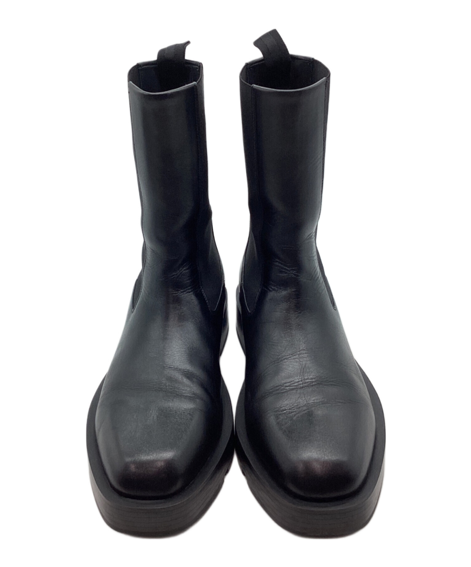 中古・古着通販】GIVENCHY (ジバンシィ) チェルシーブーツ ブラック