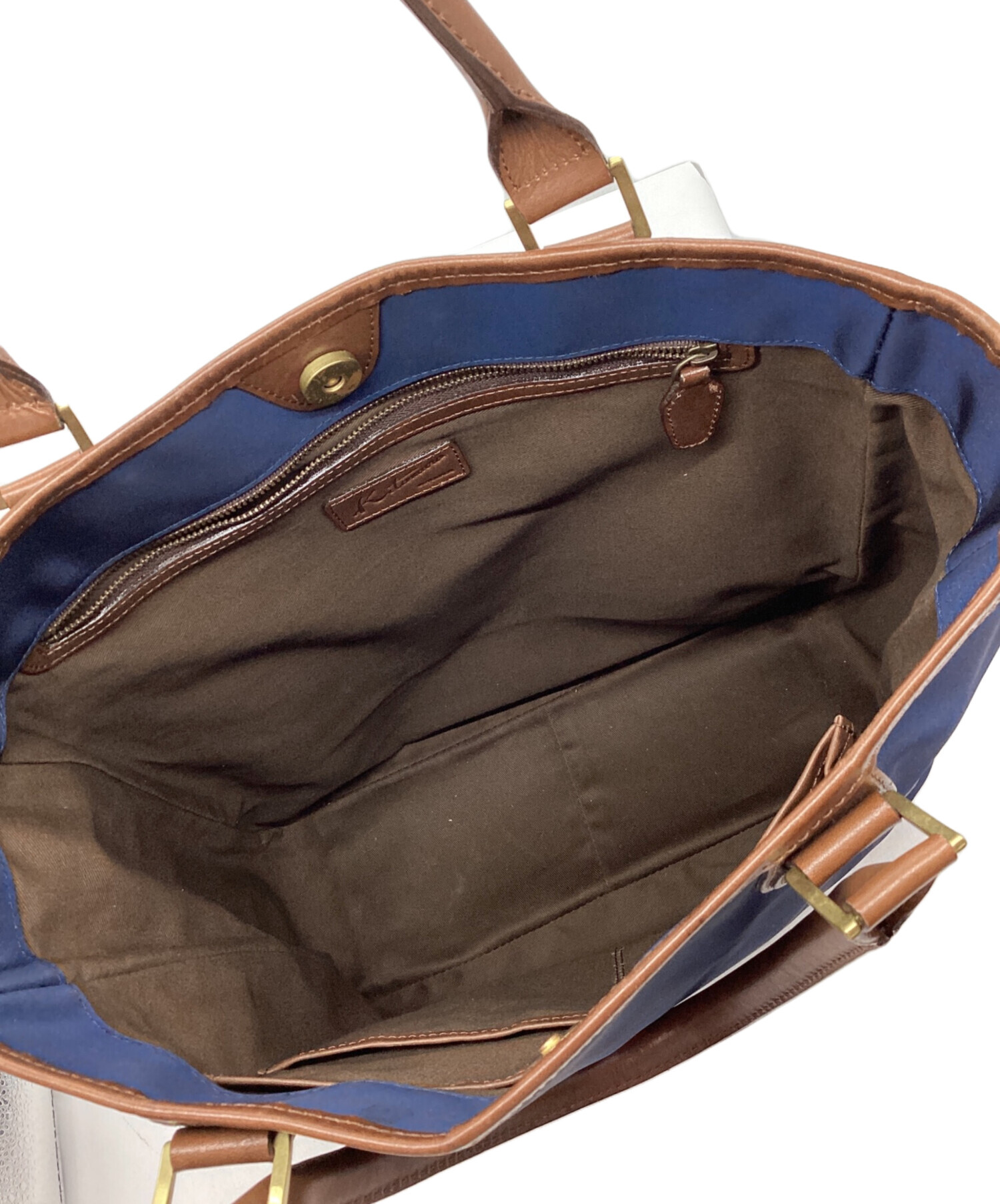 中古・古着通販】KITAMURA (キタムラ) 2WAYトートバッグ ネイビー