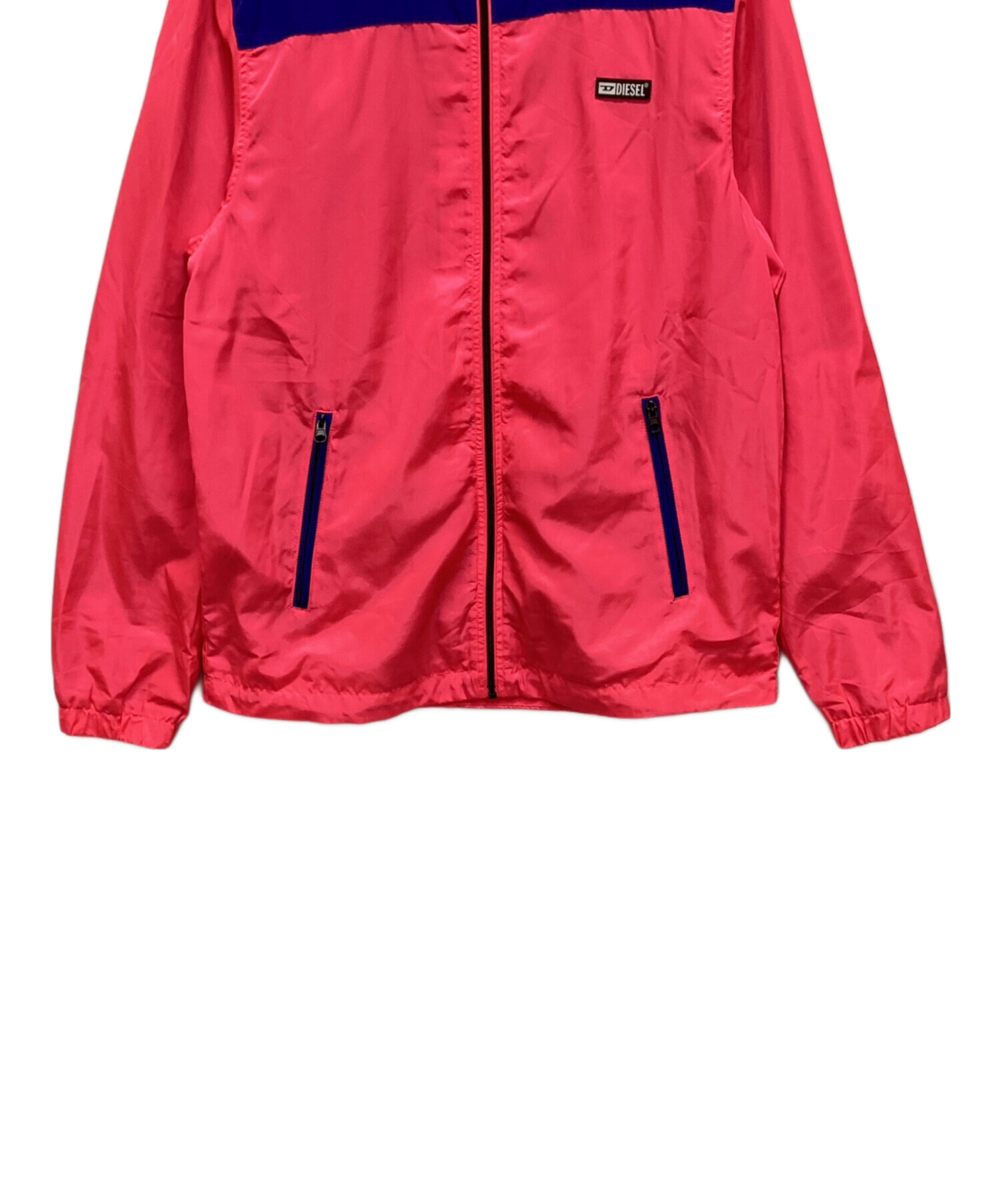 中古・古着通販】DIESEL (ディーゼル) ナイロンジャケット ピンク 