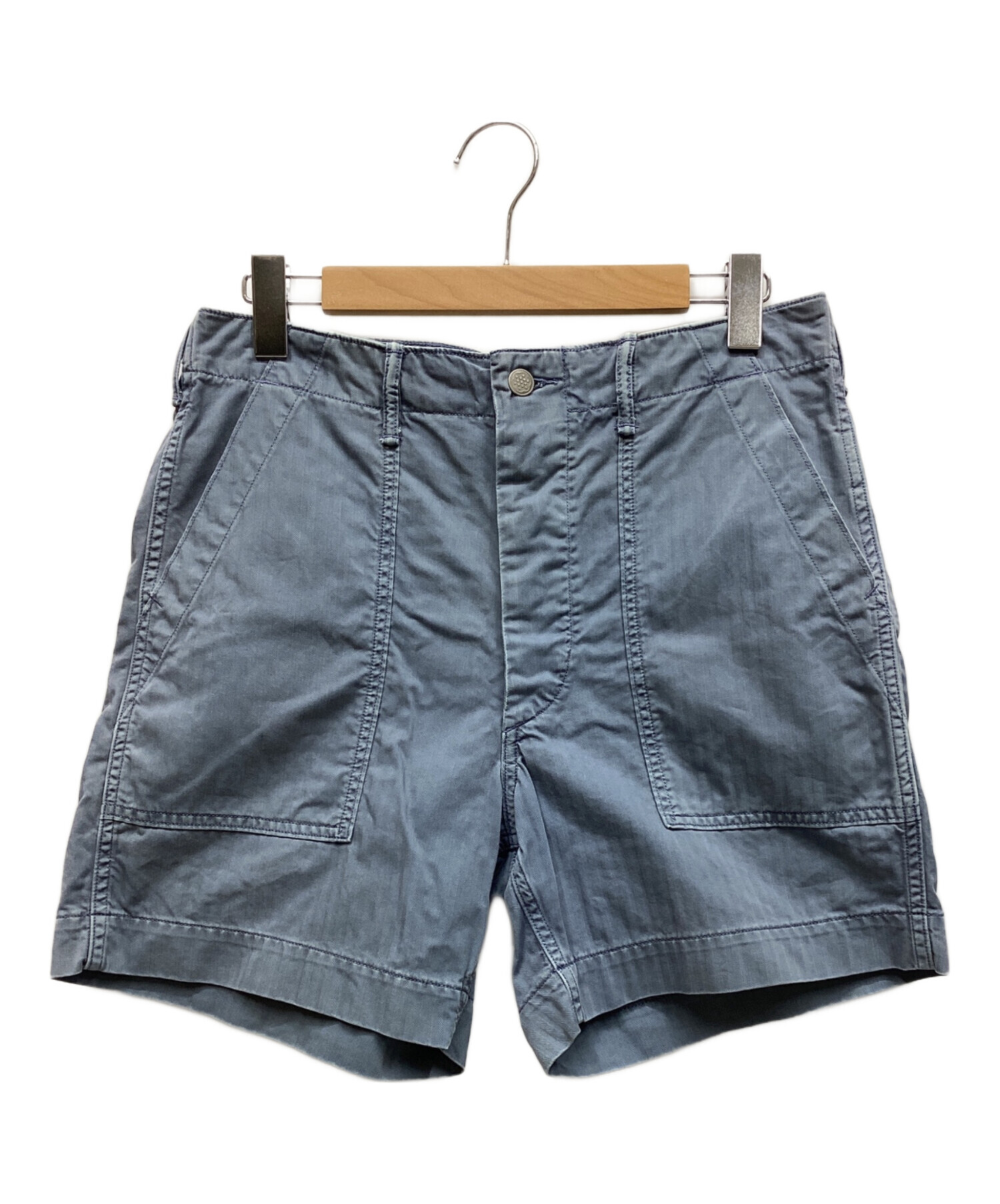 中古・古着通販】RRL (ダブルアールエル) ショートパンツ ブルー