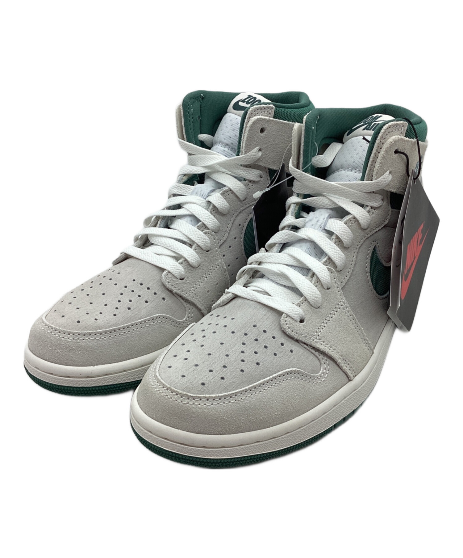 中古・古着通販】NIKE (ナイキ) ハイカットスニーカー ライトグレー 