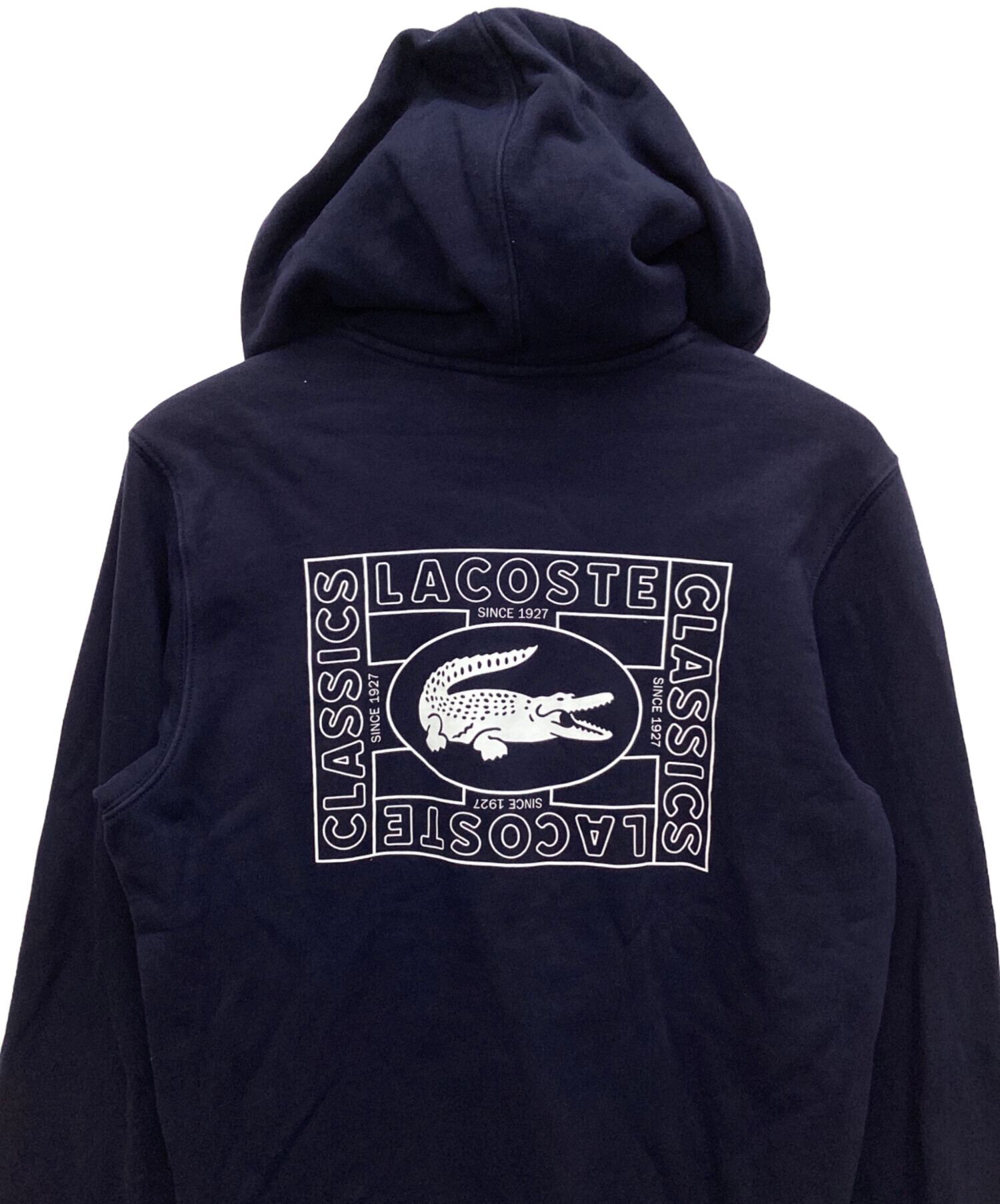 LACOSTE ラコステ プルオーバーパーカー ネイビー 紺色 