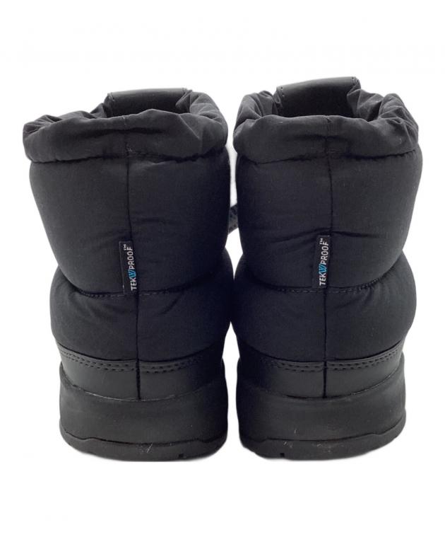 未使用品 THE NORTH FACE ブラック ブーツ US 8 25cm 中古・古着通販】THE NORTH FACE (ザ ノース フェイス) ヌプシ