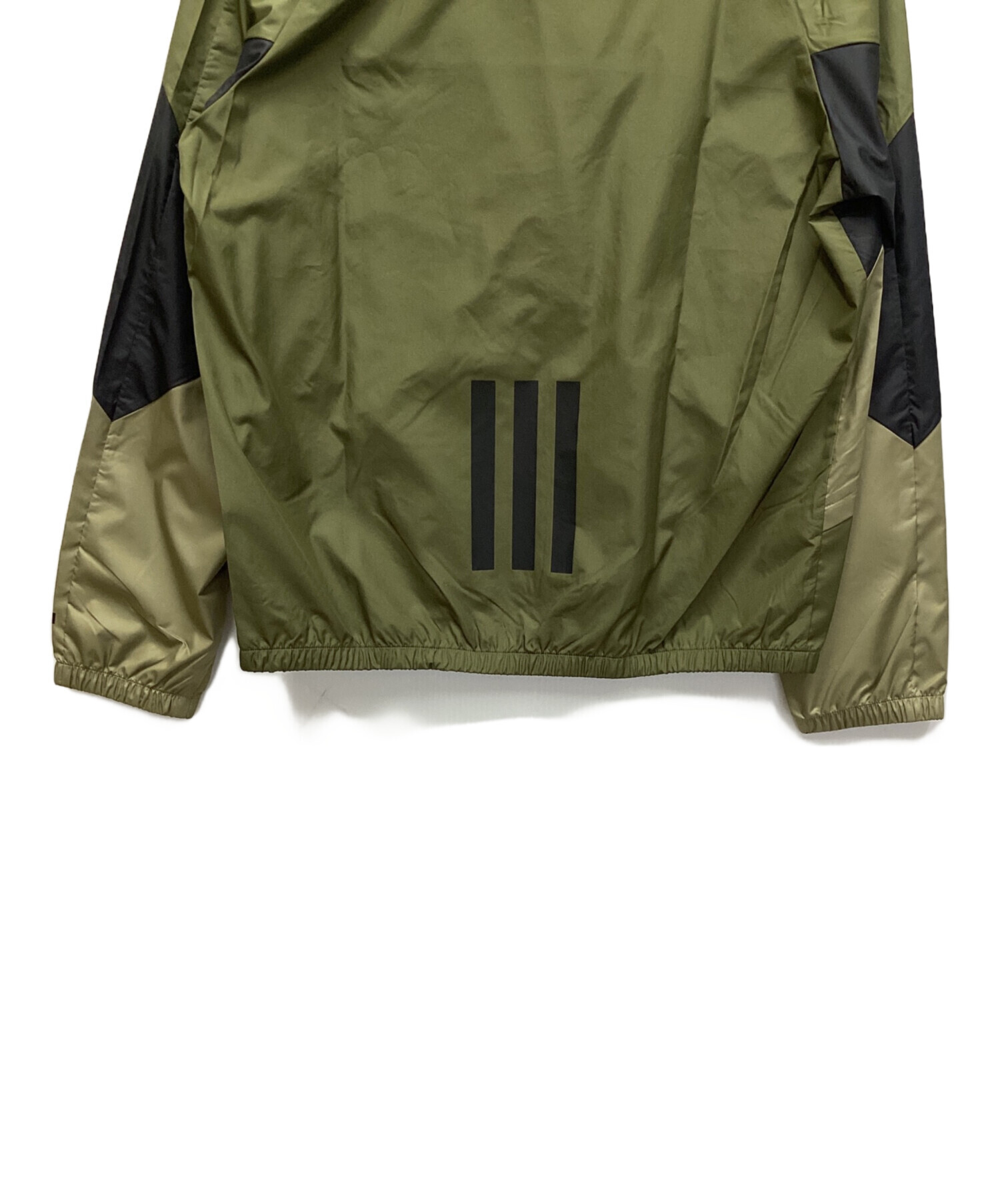 中古・古着通販】adidas (アディダス) マウンテンパーカー グリーン