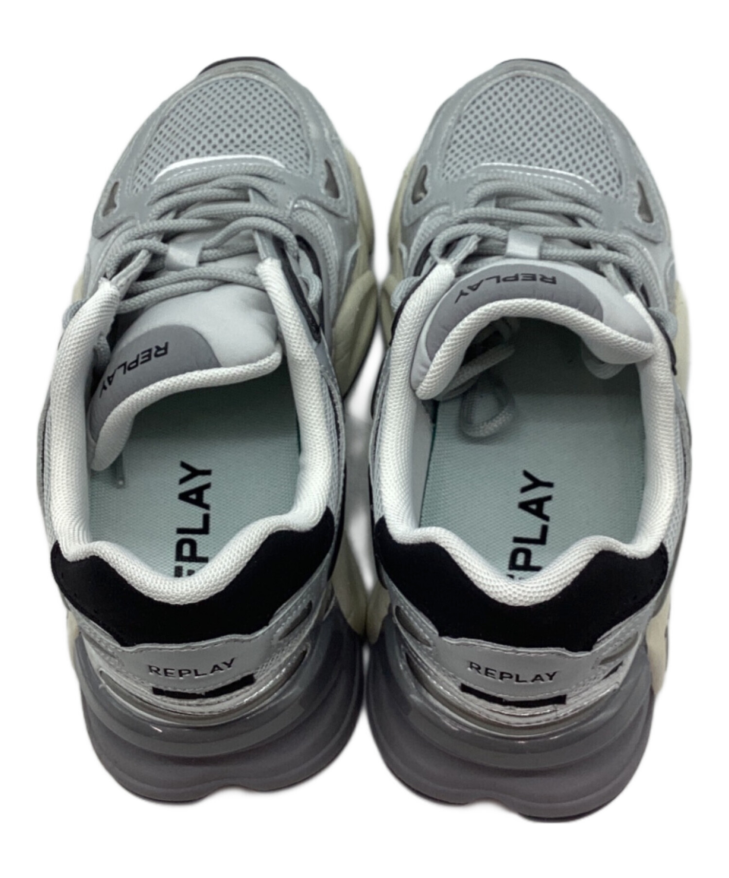 中古・古着通販】REPLAY (リプレイ) スニーカー グレー サイズ:EUR39 