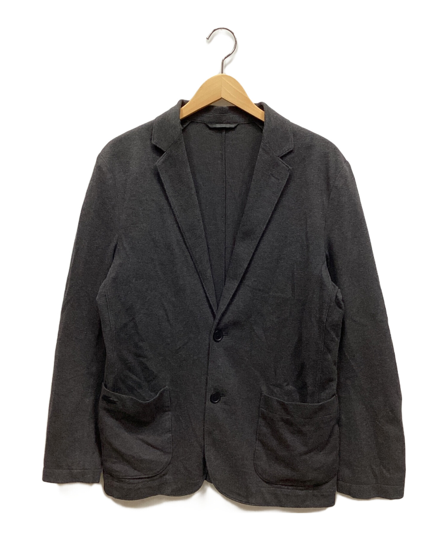 中古・古着通販】LACOSTE (ラコステ) テーラードジャケット グレー 