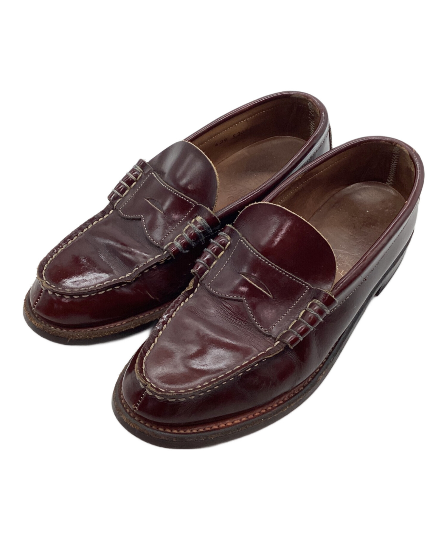 REGAL (リーガル) コインローファー ブラウン サイズ:24 1/2 メンズ レザーシューズ/ビジネスシューズ 中古・古着